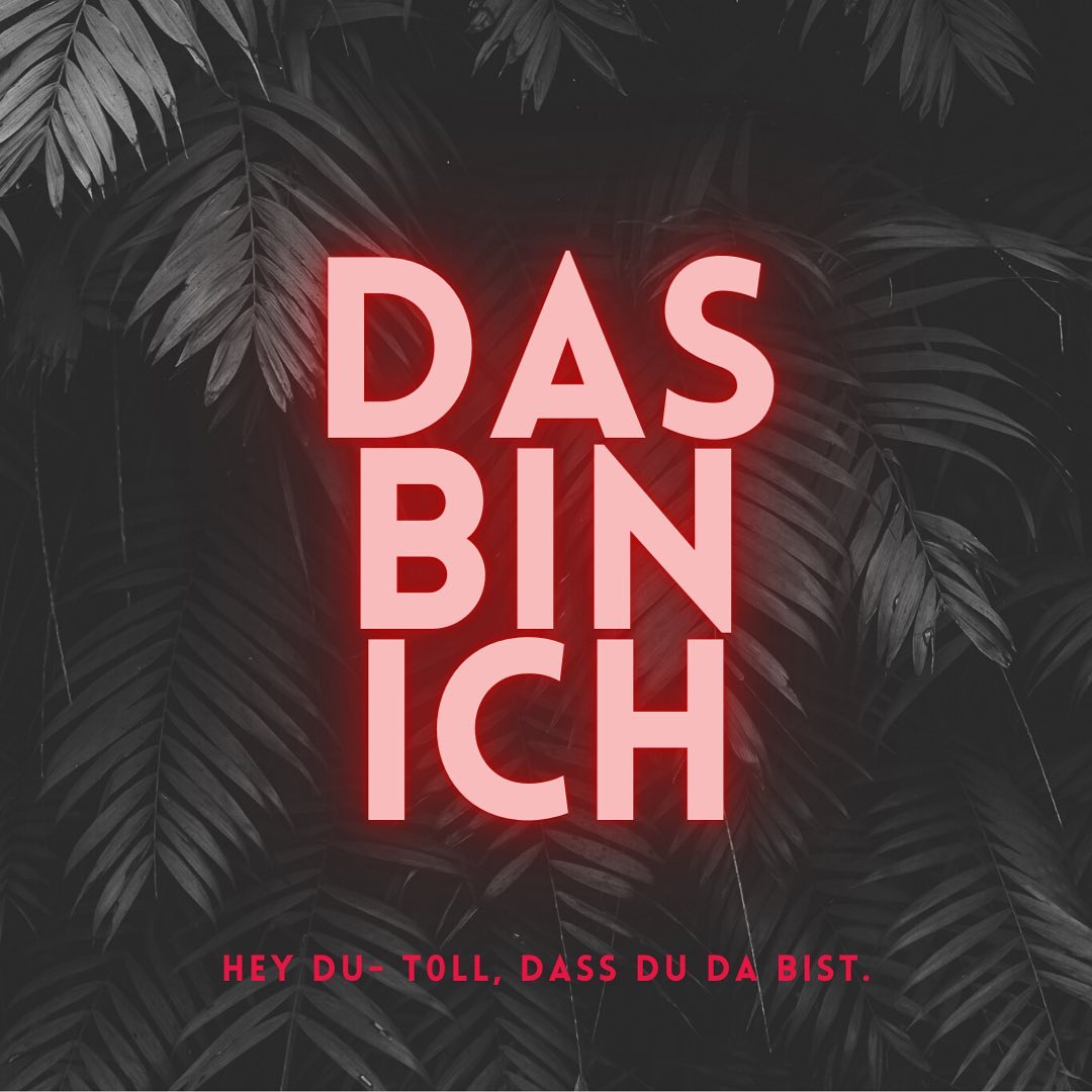 Mein Name ist Fenja, ich werde dieses Jahr 30 Jahre alt, wohne in Reutlingen und bin ausgebildete psychologische Beraterin.
Ich möchte dir auf dieser Seite eine Option geben immer wieder kleine Impulse zu erhalten, um das Leben ein Stückchen leichter zu nehmen.
– In den meisten Fällen verlangt es lediglich das Wechseln der Perspektive. Oder es sind die kleine Tricks und Kniffe, die „wahren“ Lifehacks des Lebens 😉
Wie du meinem Design entnehmen kannst, möchte ich das Ganze etwas frech und umgangssprachlich halten. Anders eben 😊
Wie das Ganze konkret aussehen kann erfahrst du in meinen nächsten Beiträgen- einfach folgen 😉
#Motivation #Mindset #Veränderung #Beratung #Achtsamkeit
#Selbstwert #Selbstfürsorge