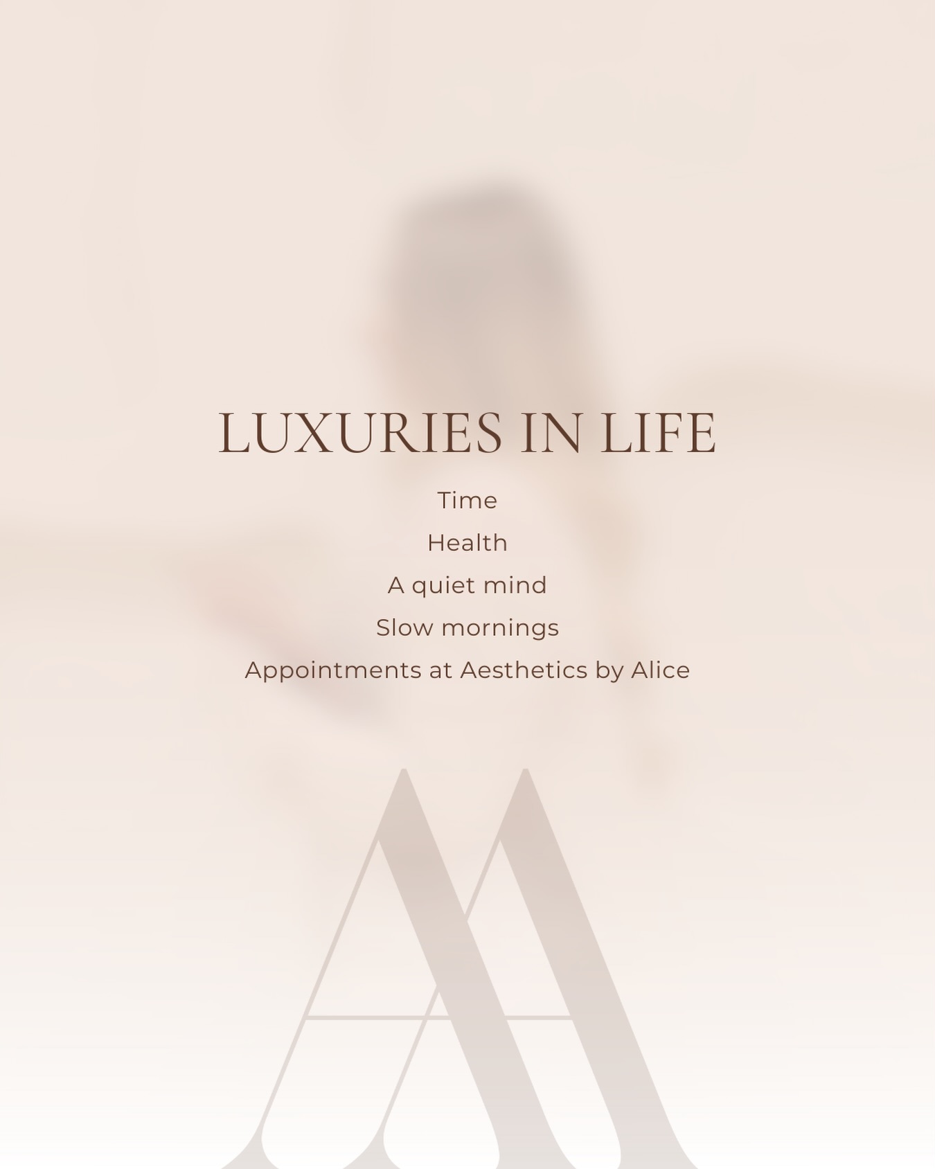 A few luxuries in life that you should not take for granted 🤍