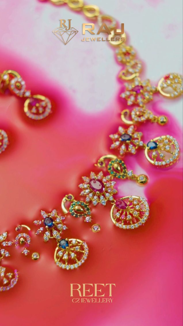 Retailers & Wholesalers - discover CZ designs that are made to sell. Explore Reet’s latest collection, crafted with brilliant sparkle, strong market appeal, and premium finishing at IIJS Tritiya.
Visit us at: IIJS Tritiya, Bengaluru
Date: 21st - 23rd March, 2026
Hall No: 5
Stall No: J 267C
( Reet, Reet Jewellery, CZ, CZ jewellery, Reti, Reti Jewellery, Mounting Jewellery, Revaj, Revaj Jewellery, Antique Jewellery, Mount, Bangles, pendant design, statement piece, Reet, Reet kadas, statement piece, gold jewellery, luxury fashion, modern elegance, sparkle goals, trending jewellery, luxury shine, CZ necklace, statement jewellery, elegant designs, sparkling jewels, modern classics, festive jewellery, timeless beauty, luxury sparkle, CZ jewellery, gold jewellery, statement pieces, elegant jewellery, festive sparkle, modern classics, timeless beauty, luxury jewels, bridal, bridal jewellery, bridal cz jewellery, jewellery manufacturers, raj jewellers, raj jewellers mumbai )