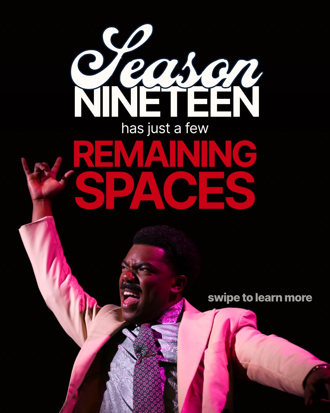 These spaces won’t last for long! Apply today to claim the final spaces in MT Production Session One and SSTI Tech. Tag and share ✨