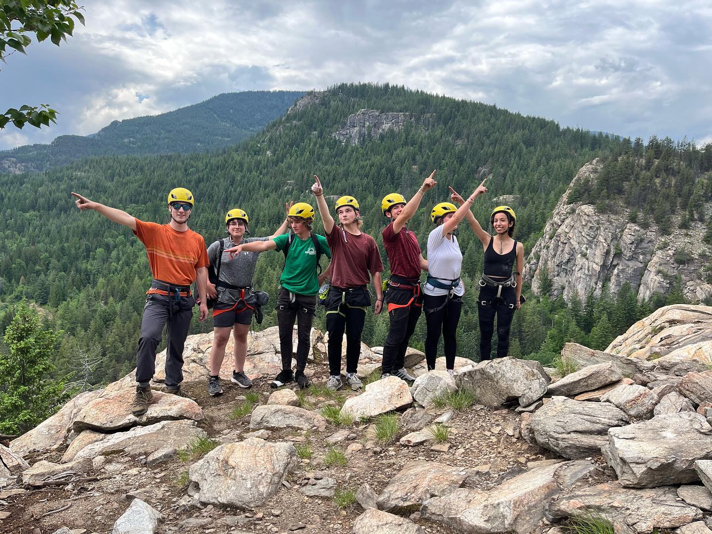 Kinnaird climbing trip with the #yetioutdoorprogram. Thank you @summit_mtn_guides for the great day on the rock! #yetination