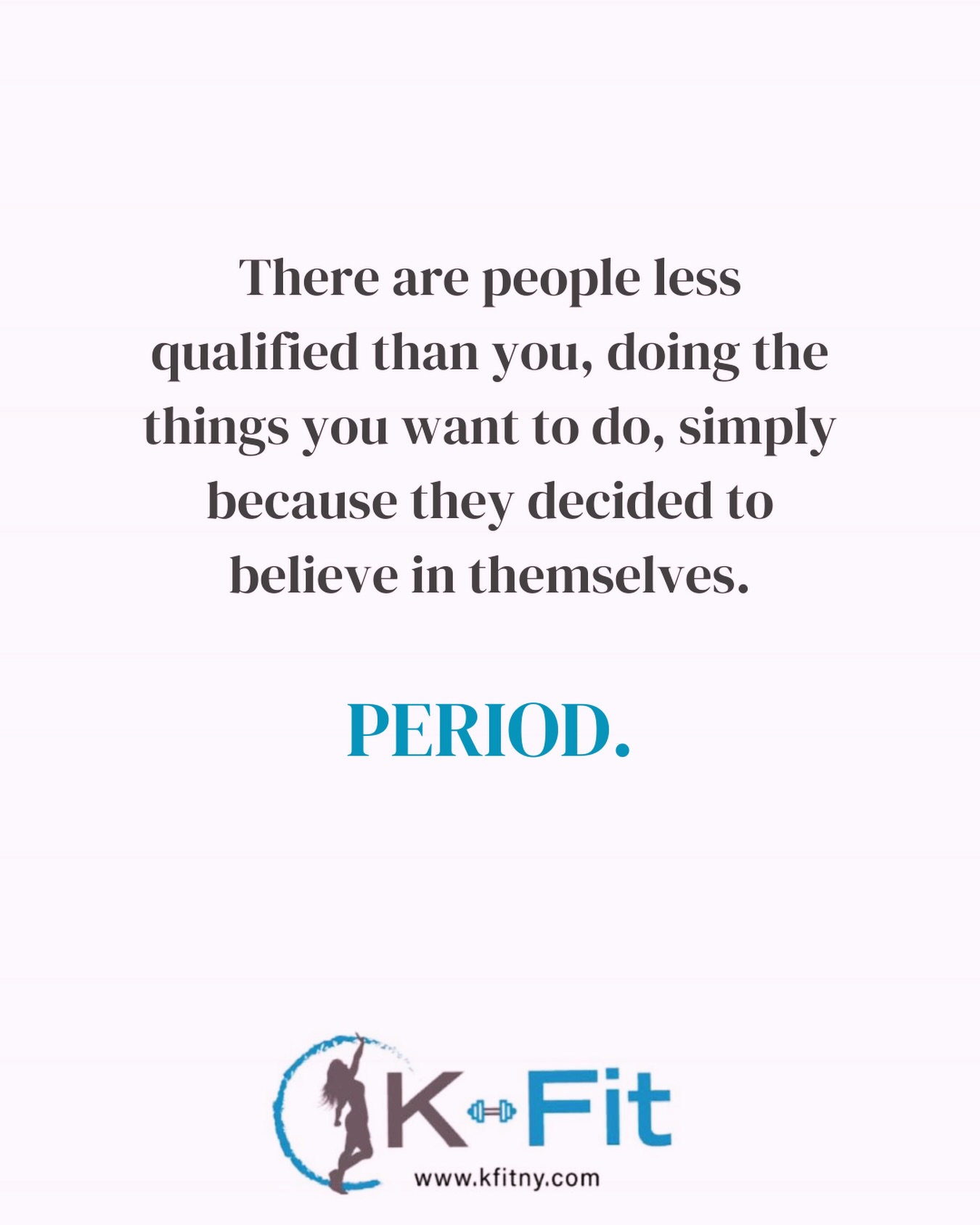 Stop waiting. Start doing. PERIOD.