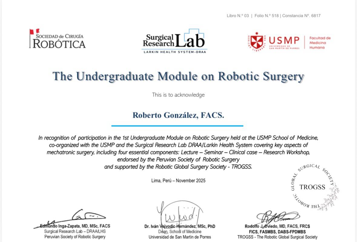 Gracias por la invitación a participar en este proyecto innovador junto con TROGSS. Pronto esperen el paper publicado! @trogss_official