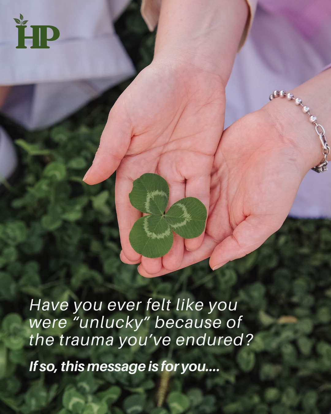 Sometimes, unresolved trauma sets off a chain of events that can start to feel like being marked by "bad luck." For instance, we know that certain adverse childhood experiences predispose people for a range of struggles in adulthood, such as physical illness and substance use disorders. By working on healing past traumas that are reverberating in the present, we can change the course of our future and expand our sense of what is within our control--without having to hunt for four-leaf clovers!🍀
#traumainformedcare #TraumaTherapy #EMDR