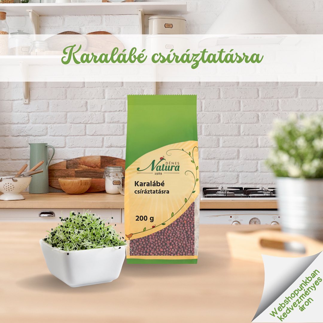 Megjelentek új termékeink!
🟢Karalábé csíráztatásra - különleges, lila színű, ízletes új csira
🟠Chia mag pehely - a chia mag roppantott változata, könnyebben felszívódik
🟢Gőzölt hajdina - hajdina új változata, kedvező árban
🟠Retekmag Sango csíráztatásra - vörös színű retek csíra
A termékek megvásárolhatóak webshopunkban kedvezményes áron ⬇️
shop.denes-natura.hu
#denesnatura #csíráztatás #karalábé #retekmag #hajdina #chia #chiapehely #healthyfood #reformfood #eathealthy