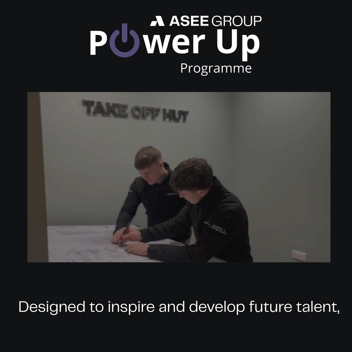 Launching, ASEE Group Power Up Programme!
In the pipeline for a long time, today marks the official launch of the Powerup Programme at ASEE Group.
This is new initiative bringing together student engagement, early career development, and professional growth opportunities under one banner.
Designed to inspire and develop future talent, the programme helps young people explore careers in engineering, gain hands-on experience, and build the skills needed to power up their future with ASEE Group.
Nearly all of our 2026/27 Placement and HLA student spaces are already filled! Our final placement opportunities are now live on our website – don’t miss out!