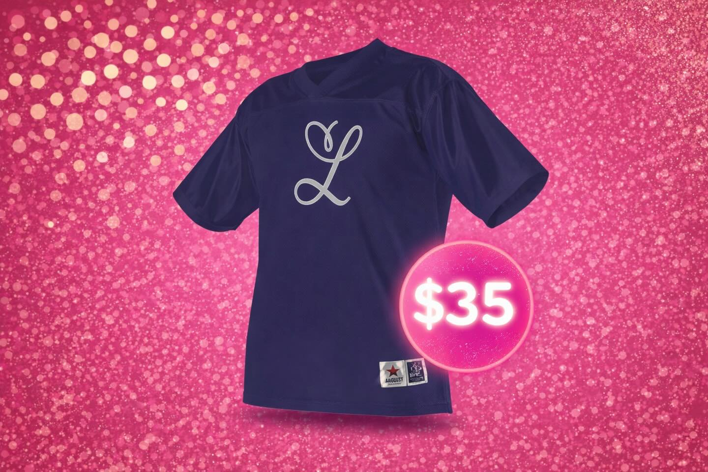 Minimal, clean, and custom ✨
Monogram jerseys $35