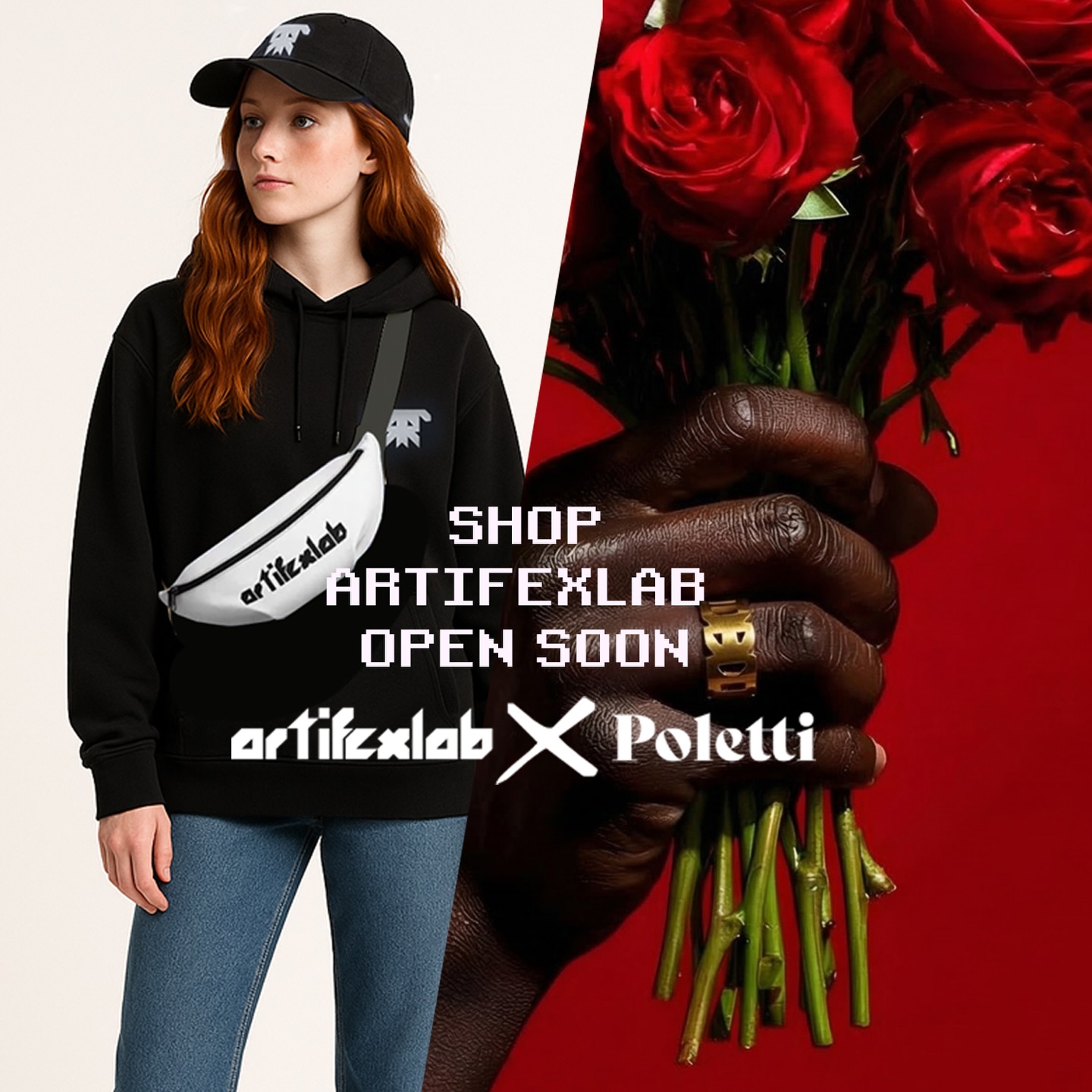 Lancement officiel du shop :
👕Vêtements : collection Artiskull
💍Bijoux : Artifexlab X Poletti
Venez aussi découvrir les travaux de Neb, curateur 🎭
MERCREDI 18 MARS à 19h chez Artifexlab
Soirée de lancement de la collection
Textile : « Artiskull » et des bijoux nés de la collab. entre artifexlab X Polletti
Drop et pré-commandes sur place
Code promo offert pour la collection textile pour les personnes présentes à la soirée.
🚨Exposition temporaire 🚨
🎉Cocktail surprise
Music, food, art
📍RDV le 18 mars à 19h chez Artifexlab
Lien d’inscription: https://luma.com/fuakb6vp