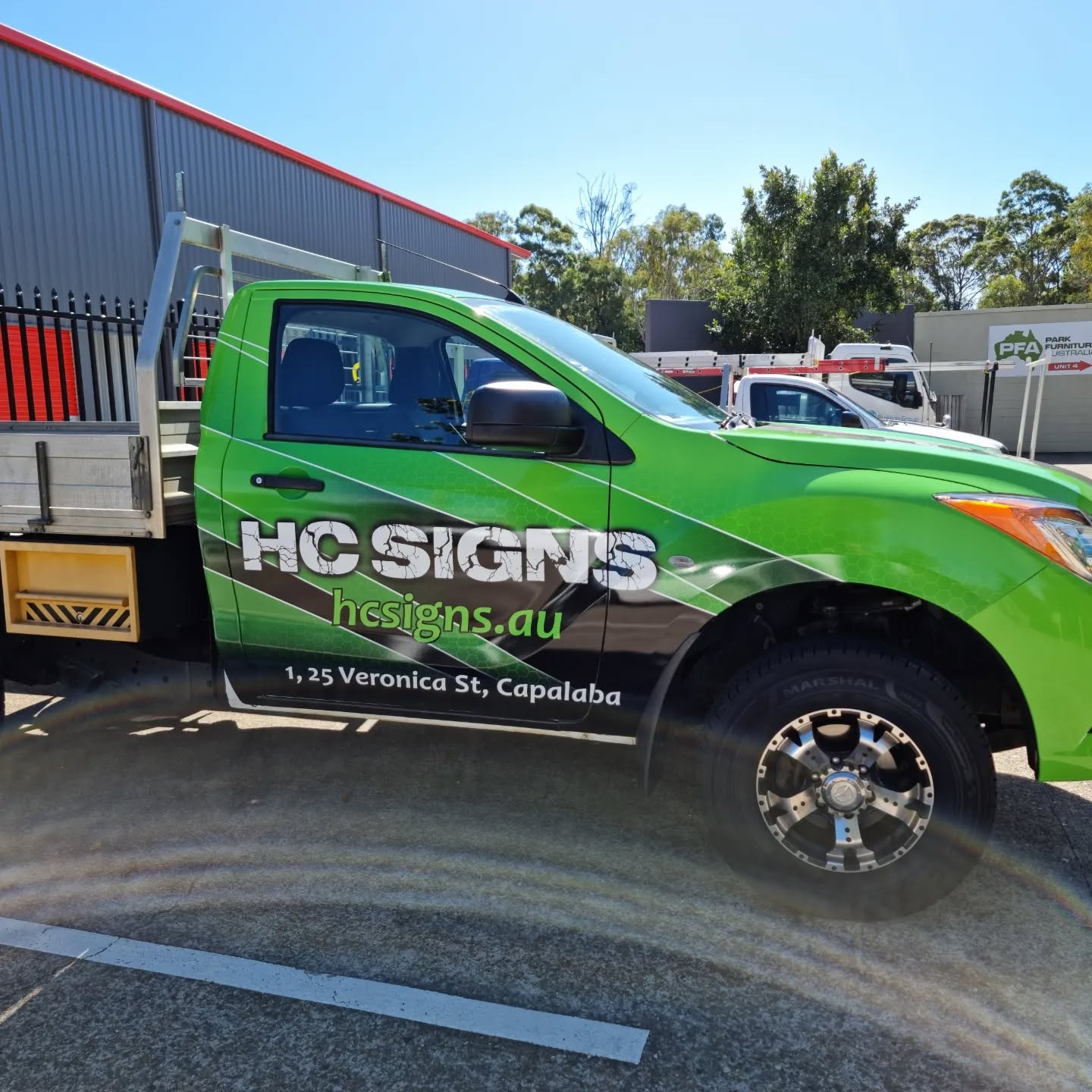 Finally wrapped the bt50, only been over 8 months, wrapped in arlonslx+ with PU laminate. @arlongraphics_anz #arlonslx #arlonslxplus #tradequalified #hcsigns #hp #hp365 #bt50 #redlandssignwriter #capalabasignwriter #capalabasigns