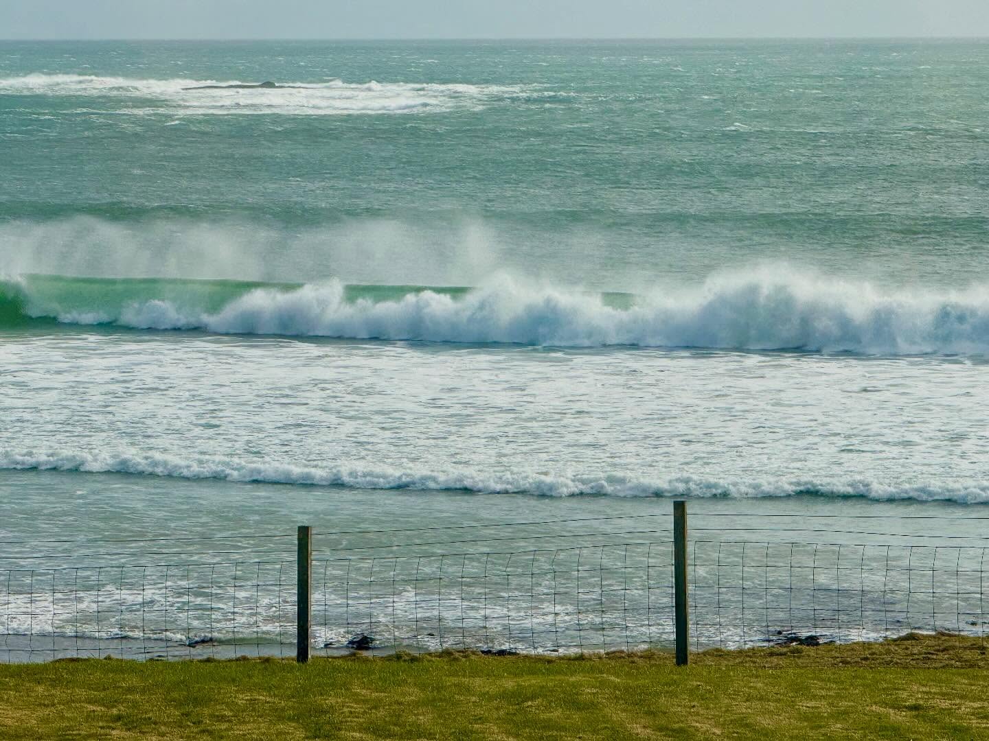 Lots of big waves today!