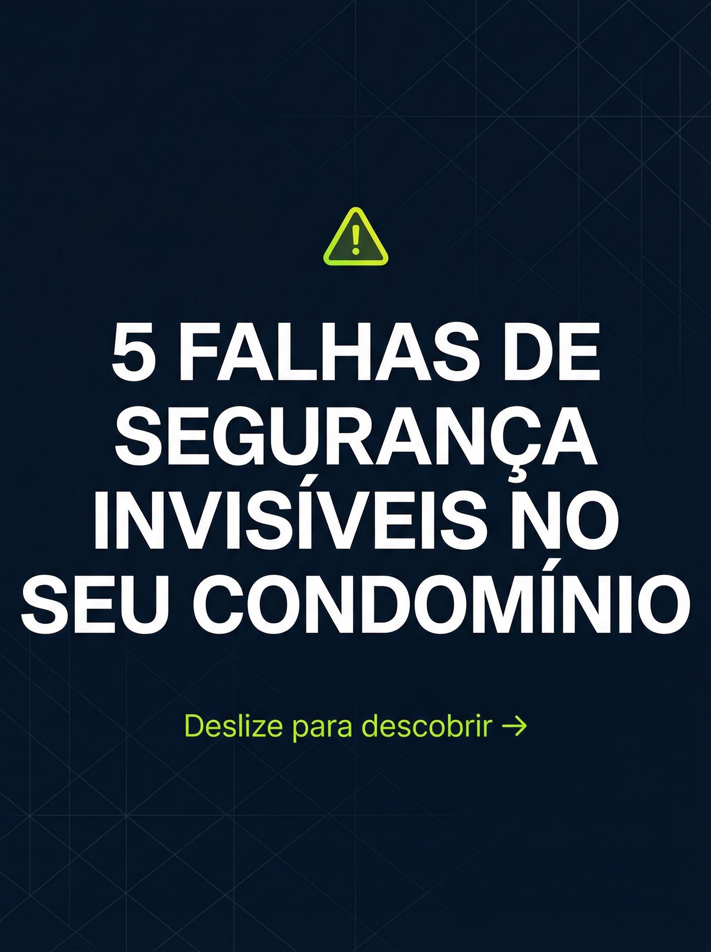 Seu condomínio pode estar vulnerável e você nem sabe.
As maiores ameaças não são muros baixos ou câmeras quebradas. São falhas invisíveis de processo que abrem brechas todos os dias.
Deslize e descubra as 5 falhas que colocam a segurança do seu condomínio em risco.
.
Artigo completo no nosso blog (link na bio).
.
#vn3condo #vn3 #segurançacondominial #síndico #condomínio #controledeacesso #gestãocondominial #portaria #segurança