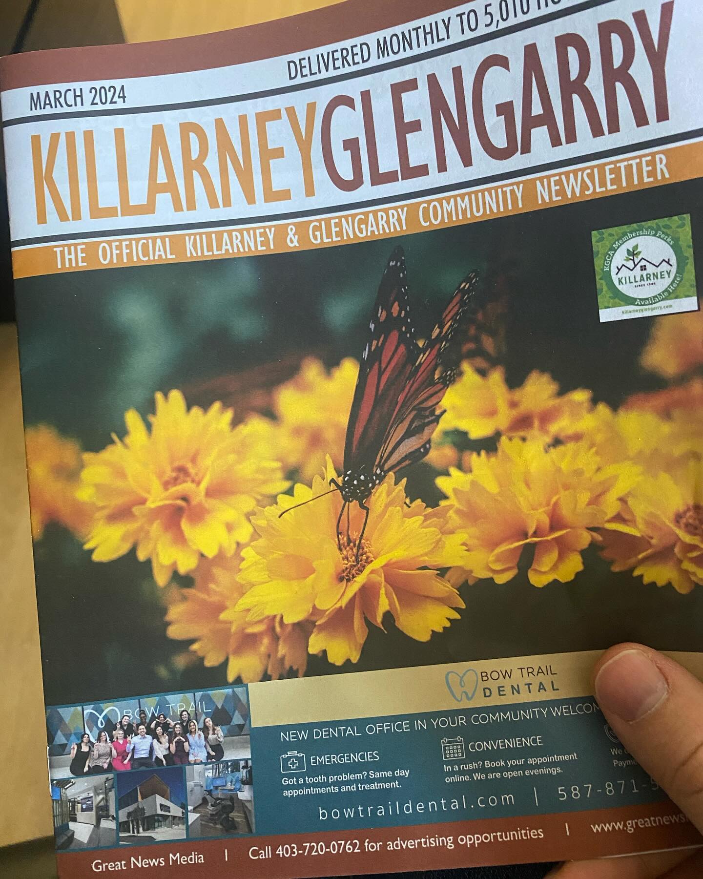 I made the paper! LOL! Actually Itโs my local gazette but still looks good donโt you think? #gazette #community #localbusinesses #travel #tourism