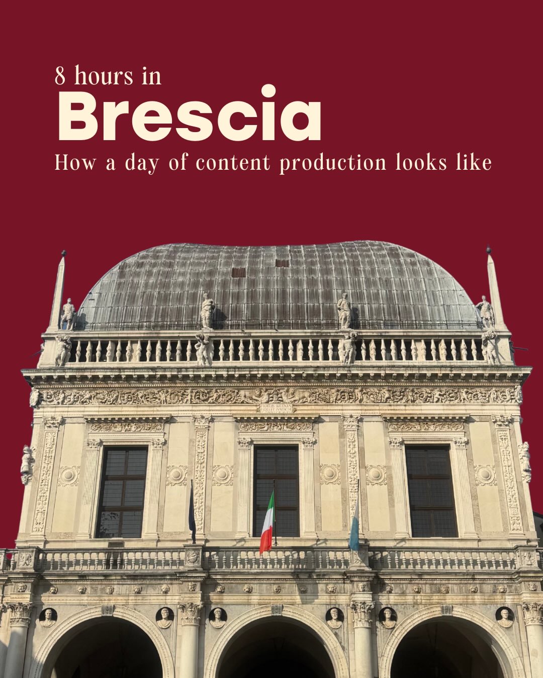 On set in Brescia for a full production day with @cristianavergari_academy 🎥🧘🏻♀️
A few hours on set can translate into weeks of content, which is how we make production more efficient for the brands we work with.
At Beyond, these days are planned in advance around the type of content the client needs, so that once we’re on set, everything is already defined. We come on location, bring the equipment, manage the filming, and focus on capturing as much as possible in a limited amount of time.
Ready to go Beyond? Let’s talk 💛
#socialmediamanagement #communicationsagency #socialmediacontent #contentproduction