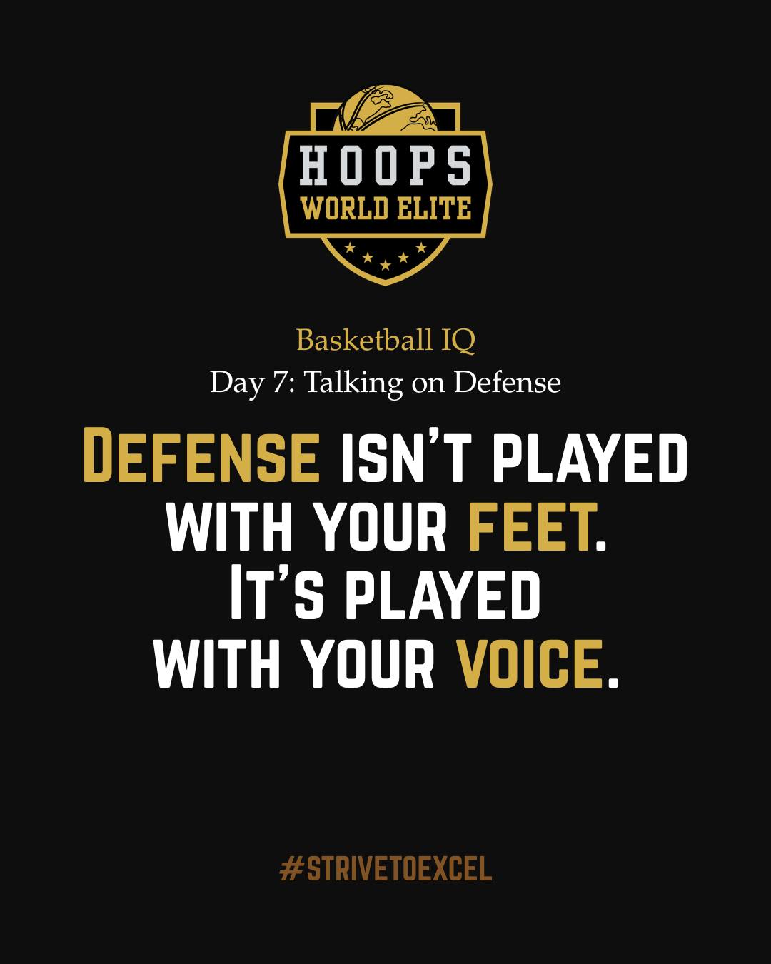 Defense isn’t just played with your feet.
It’s played with your voice.
Silent teams get scored on.
Communicating teams get stops.
“Ball.”
“Help.”
“Screen left.”
“I got your help.”
Talking isn’t extra —
it’s essential.
Your voice connects the defense.
It builds trust.
It prevents mistakes before they happen.
Great defenders don’t just react —
they communicate early and loud.
🔥 STRIVE Focus: LEADERSHIP
Leadership isn’t about being the loudest person —
it’s about saying what your team needs to hear.
Talk with purpose.
Talk with confidence.
Talk to make others better.
🧠 Affirmation:
“My voice makes my team stronger on defense.”
🦶 Hoppy says:
“In the forest, if you don’t make noise, nobody knows where you are.
On defense — silence gets you lost.”
💪 Follow @HoopsWorldElite for 30 Days of Basketball IQ —
and build your game from the inside out.
#HoopsWorldElite #HoppyTheHooper #STRIVE #Leadership #BasketballMindset #DefenseWins #BasketballIQ #TeamDefense #YouthBasketball #NextPlay