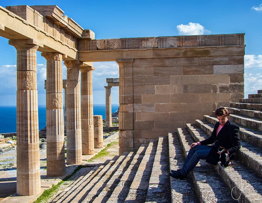 🏺🏛 ❗ Pictured is the Propylea of the Sanctuary (4th century BC) that functioned as an epic staircase towards a D shaped portico adding to the processional feeling en route to the the temple of of Athena Lindia located on the highest point of the Lindian Acropolis a few steps beyond this point. The view of the sea is stunning from the Propylea and I dare to say that today the way the site has been laid out by archaeologists the visitor receives an experience perhaps even superior to a visit to the Parthenon!
◾◾◾
Even though cats where especially sacred and revered in Ancient Egypt and even worshipped in the form of Bastet who was a half feline half-woman goddess, they were not able to enjoy such an elevated status in Ancient Greece. In fact, it appears that cats did not exist in ancient Greek domestic homes and the role of driving vermin out was fulfilled by weasels and ferrets (until the miaows were finally imported from Ancient Egypt). Unlike in Ancient Egypt cats rarely are present in Ancient Greek art and literature and as the philosopher, Aristotle remarked in his History of Animals "female cats are naturally lecherous." Clearly, the cat had to do some work to win over the Ancient Greeks but being a cat as cats do they naturally succeeded and the Greek goddess of the hunt Artemis was eventually fused to some extent with some qualities of the Egyptian goddess Bastet and began to be associated with the cat. Later, to a minor extent, Athena goddess of wisdom was also associated with the cat. At any rate I conversed with Mr. cat about his opinion of the site and the unfortunate fact that nobody visits during the winter and how we can change this in the future!
◾◾◾
❗Date of Visit: Jan 29, 2020
Weather Conditions: A Warm Winter Day
◾◾◾
#wanderlust #picoftheday #photooftheday #architecture #arch #greektemples #ig_greece #athens #travelblog #travelgram #letsgo #goexplore #travelphotography #discovergreece #greekbloggers #greecelover_gr #greece_all #greece_is_awesome #feelgreece #greece_united #greecelovers #greecepix #adoregreece #greece_uncovered #cat #cats #catsofinstagram #lindos #rhodes #catoftheday