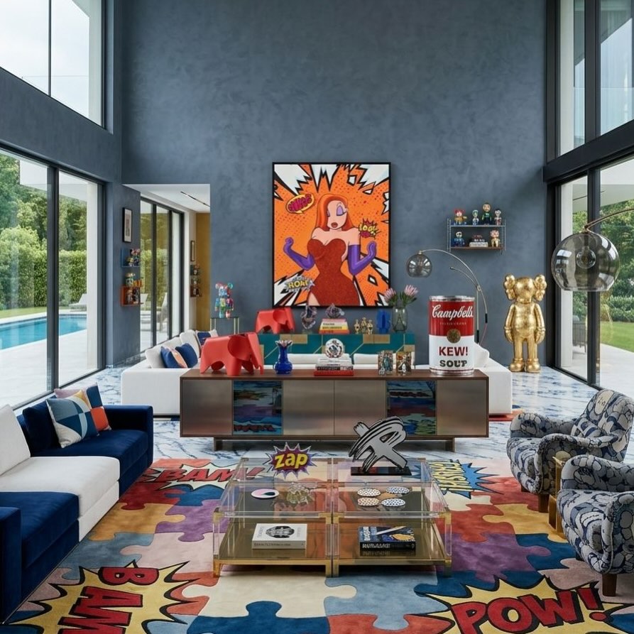 Sie ist zurück – hotter than ever 🔥
Meine neue Pop-Art-Interpretation von Jessica Rabbit bringt Glamour, Attitude und pure Comic-Vibes auf die Leinwand.
Das knallige Orange im Hintergrund knallt richtig rein, während die klassischen 3D Comic-Elemente wie OMG, WOW und LOVE dem Bild diesen explosiven Pop-Art-Charakter geben 💥
Das Highlight?
Das rote Glitzerkleid – nicht nur gemalt, sondern mit Glitzer ✨
Es funkelt je nach Licht anders und macht das Werk lebendig. Genau dieser Mix aus Malerei und haptischer Oberfläche sorgt für den besonderen Effekt.
Für alle, die es bunt, laut und kreativ lieben 🎨
Ein echtes Statement-Piece für moderne Interiors.
Was sagt ihr – WOW oder OMG? 😉
#popart #jessicarabbit #artwork #modernart #glitterart statementpiece interiordesign colorfulart contemporaryart