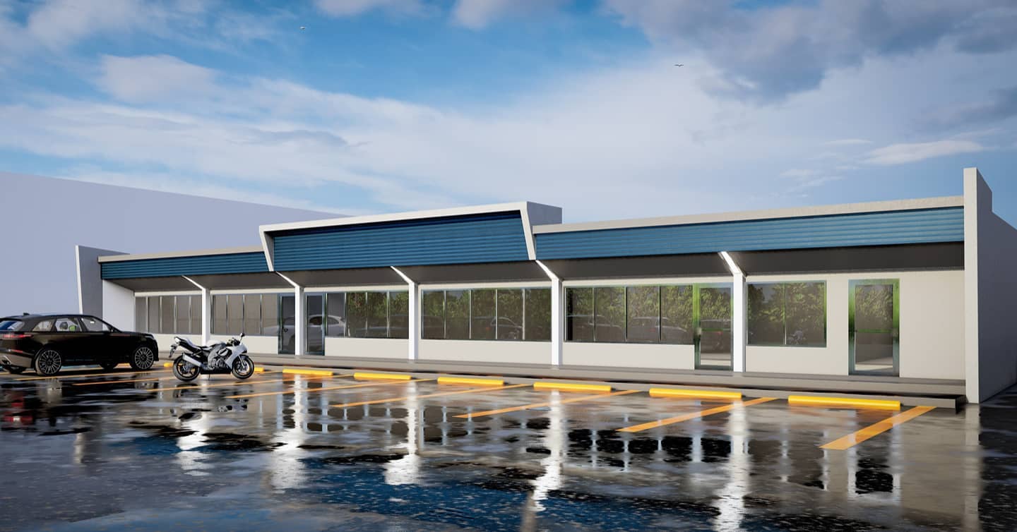 Making great progress on our Retail Outlet Building project. Units are leasing now if interested.