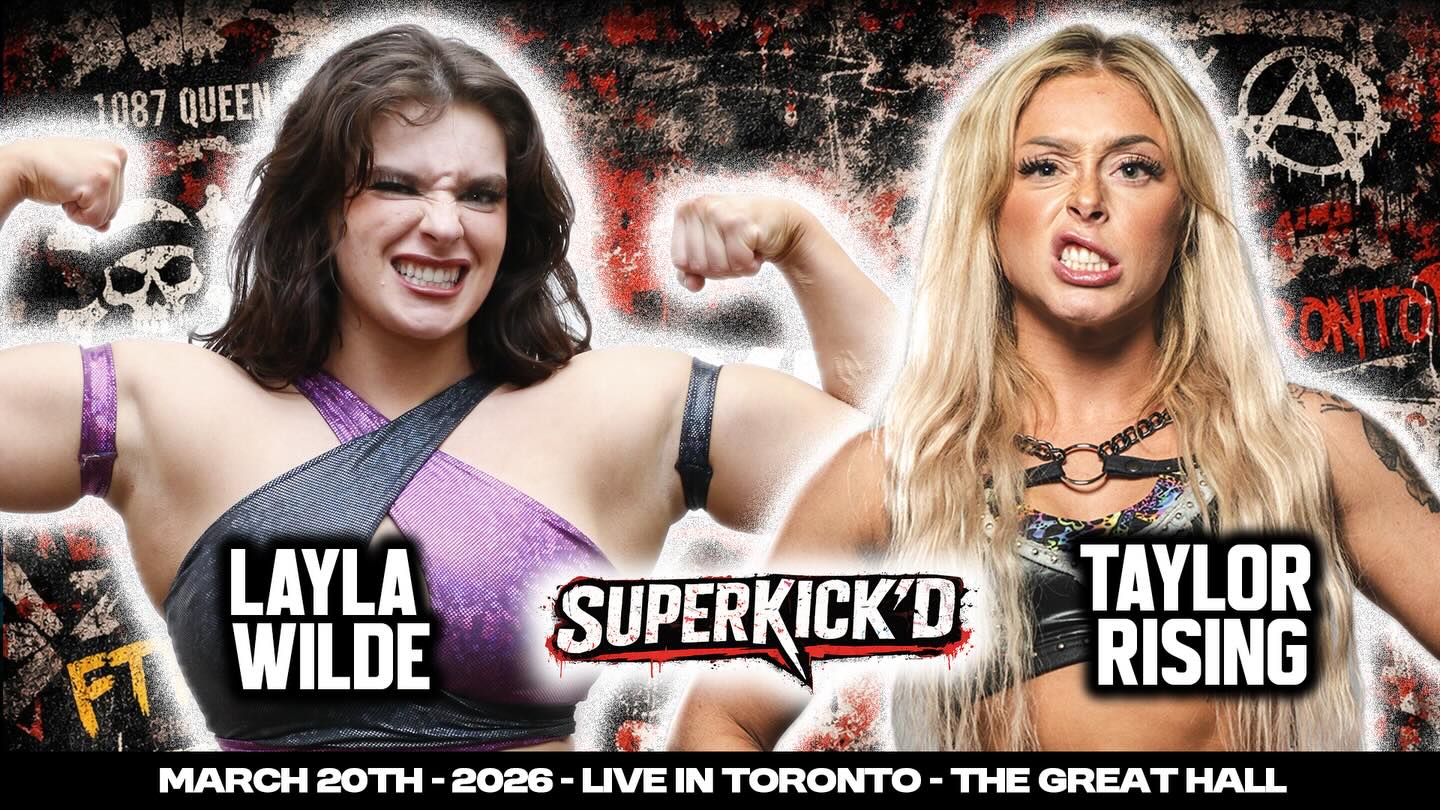 @officialtaylorrising invites @laylawildee back to her ring. Watch these stars tear the house down!