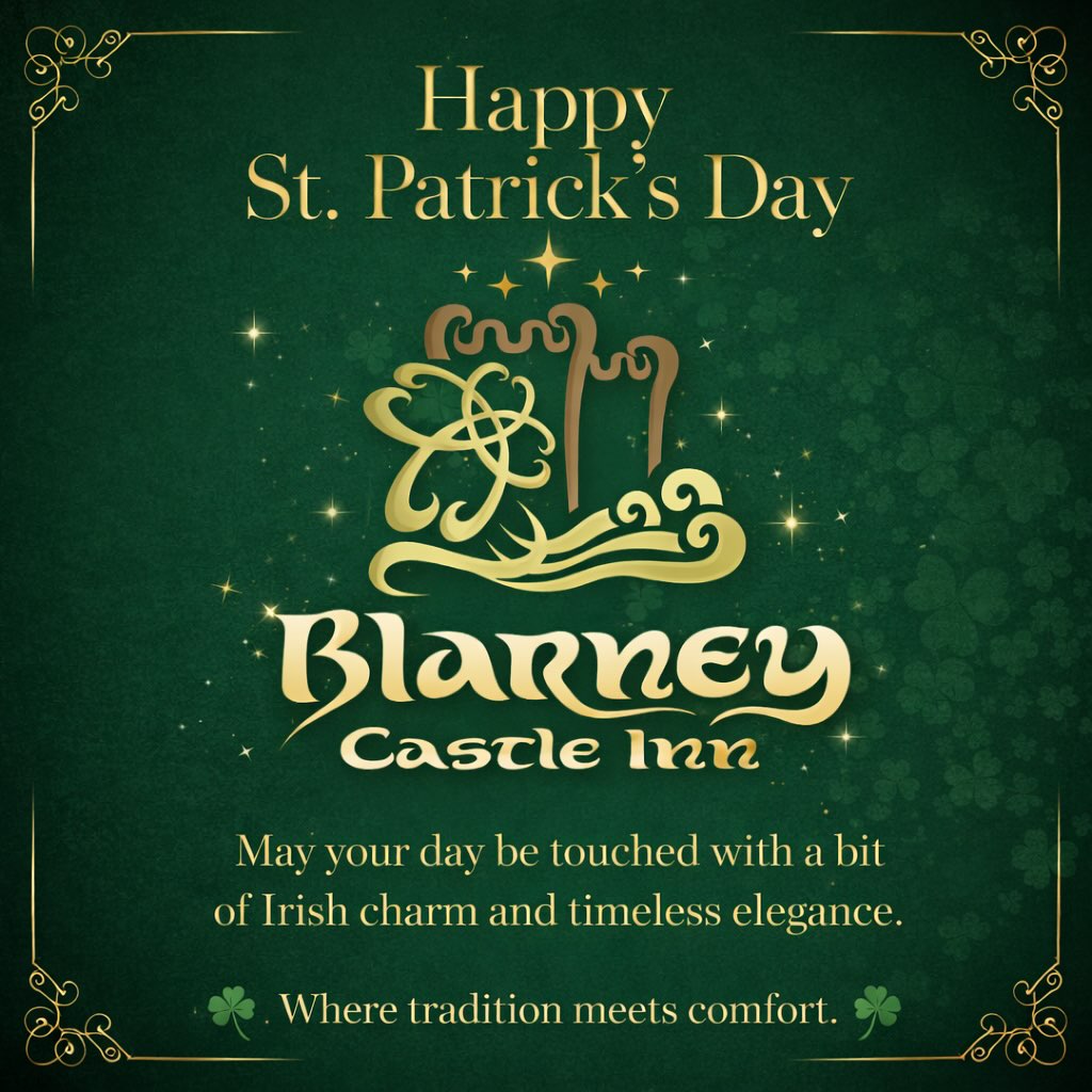 Wishing everyone a Happy St Patrick’s day! 🍀