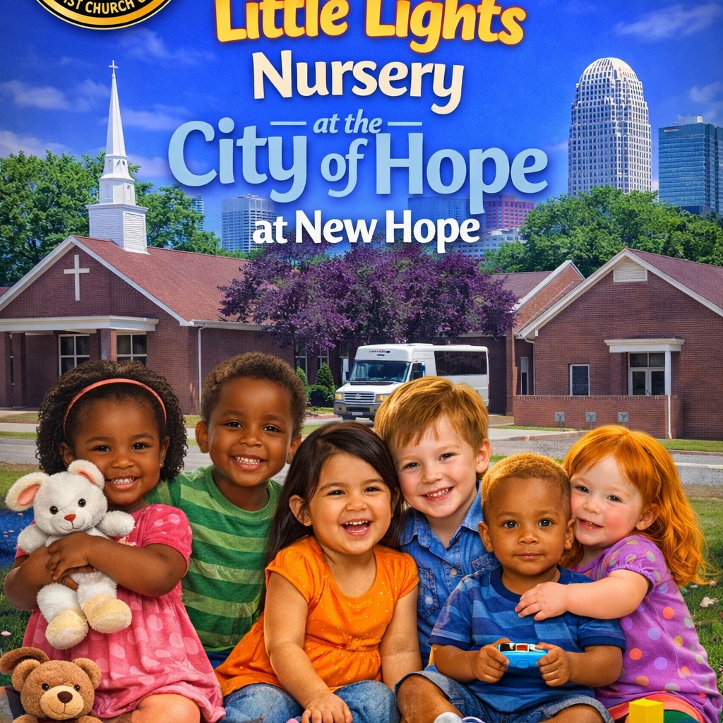 🚨✨ GRAND OPENING ALERT – LITTLE LIGHTS NURSERY ✨🚨
Something powerful is happening at the City of Hope… and it’s for our NEXT generation! 👶🏽👧🏼👦🏾
We are excited to announce the GRAND OPENING of our Little Lights Nursery — a safe, nurturing, and faith-filled environment designed especially for children ages 1 to 6!
🌟 Why this matters:
This isn’t just childcare… this is early spiritual development. We are planting seeds of faith, love, and purpose at the very beginning of life.
💡 What your child will experience:
✔️ Caring, trained, and capable teachers
✔️ Age-appropriate lessons about God
✔️ Fun, engaging, and structured activities
✔️ A safe and loving environment where every child shines
⏰ Nursery Schedule:
🕙 10:00 AM – 11:00 AM
➡️ After nursery time, children will transition into the sanctuary to participate in the worship experience — because we believe they should both learn AND encounter God’s presence 🙌🏽
🔥 Parents — this is for YOU too:
Come worship with peace of mind, knowing your child is being poured into spiritually while you receive a powerful word.
📍 Location:
City of Hope at New Hope
1201 New Hope Lane
Winston-Salem, NC 27105
💬 Tag a parent. Share this with a family. Invite someone who’s been looking for a church that invests in their children’s future.
Because at City of Hope…
✨ We don’t just grow adults — we raise disciples from the start.
#LittleLights #CityOfHope #NextGeneration #FaithStartsYoung #ChurchFamily #WorshipTogether #KingdomKids #GrandOpening 🎉
@followers