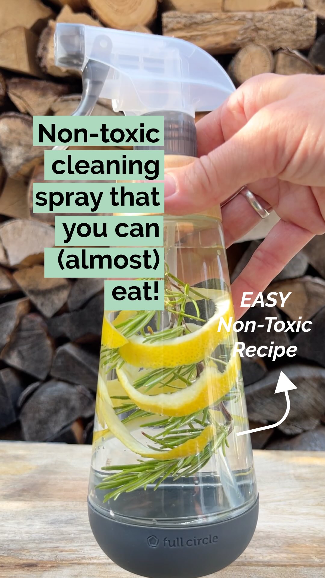 What if your all-purpose cleaning spray would be so pure, you could (almost) eat it?
I can’t help but sharing this recipe, that has been my all natural go-to cleaning spray for a long time.
It works like a charm and is eye-candy (to my humble opinion) at the same time 😉
The recipe is easy:
* Fresh lemon rind
* Fresh rosemary sprig
* 1 part (distilled) water
* 1 part (organic) white vinegar
* 1 glass transparent spray bottle
👉Mix together and let it infuse for a few days to about 1 week. This creates a stronger cleaning solution.
Lemon is a strong degreaser and adds a pleasant scent.
Rosemary is anti-fungal and antibacterial, which adds a strong hygiene element to the spray
I like the combination of lemon rind and rosemary, but by all means, get creative and add orange rings, cloves, cinnamon sticks or lavender.
Use your natural cleaning spray for many things (hard water stains, wall smudges, kitchen utensils, cutting boards, countertops (not granite though!) and much more.
Store in a dark cool place and make a fresh batch every 3-4 weeks.
Happy non-toxic cleaning!😄
💚 like and share if you these natural, non-toxic recipes and let's live life naturally
#nontoxiccleaning #nontoxicliving #naturalremedies #naturalcleaning #explorepage