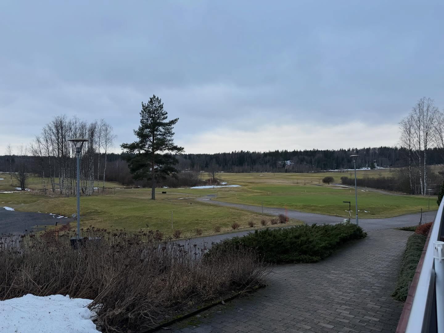 Aamupäivän tilanne. +2 C