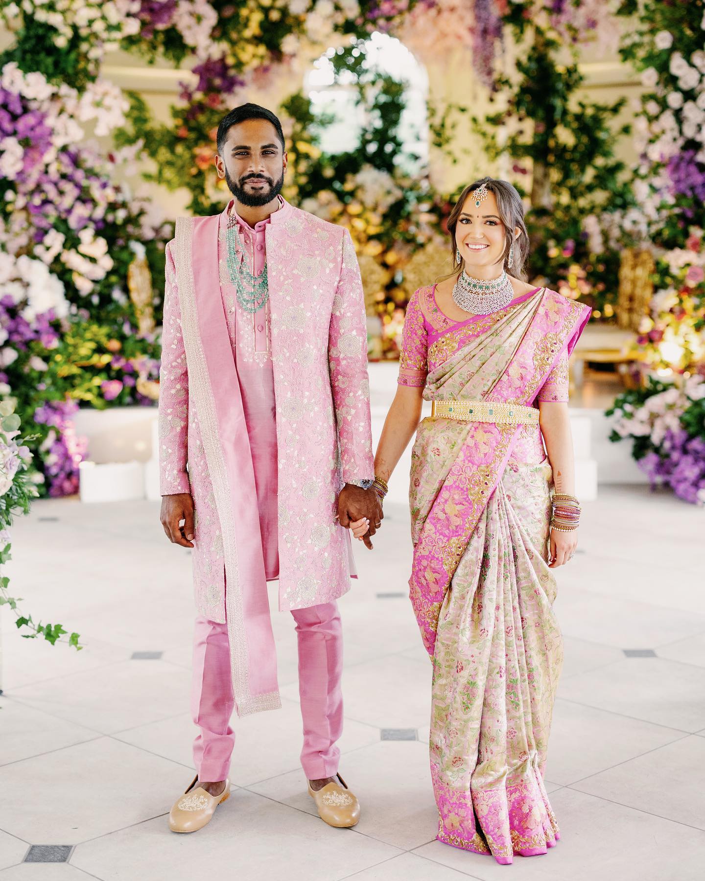 #couplegoals
VENUE: @shadowbrooknj
PHOTOGRAPHER: @ivash_photography
HAIR: @dianadstyles
MAKEUP: @makeupbyabilruby
DRESS: @martinalianabridal & @zatsarinafashion
BRIDAL DRAPING: @shilpashenna