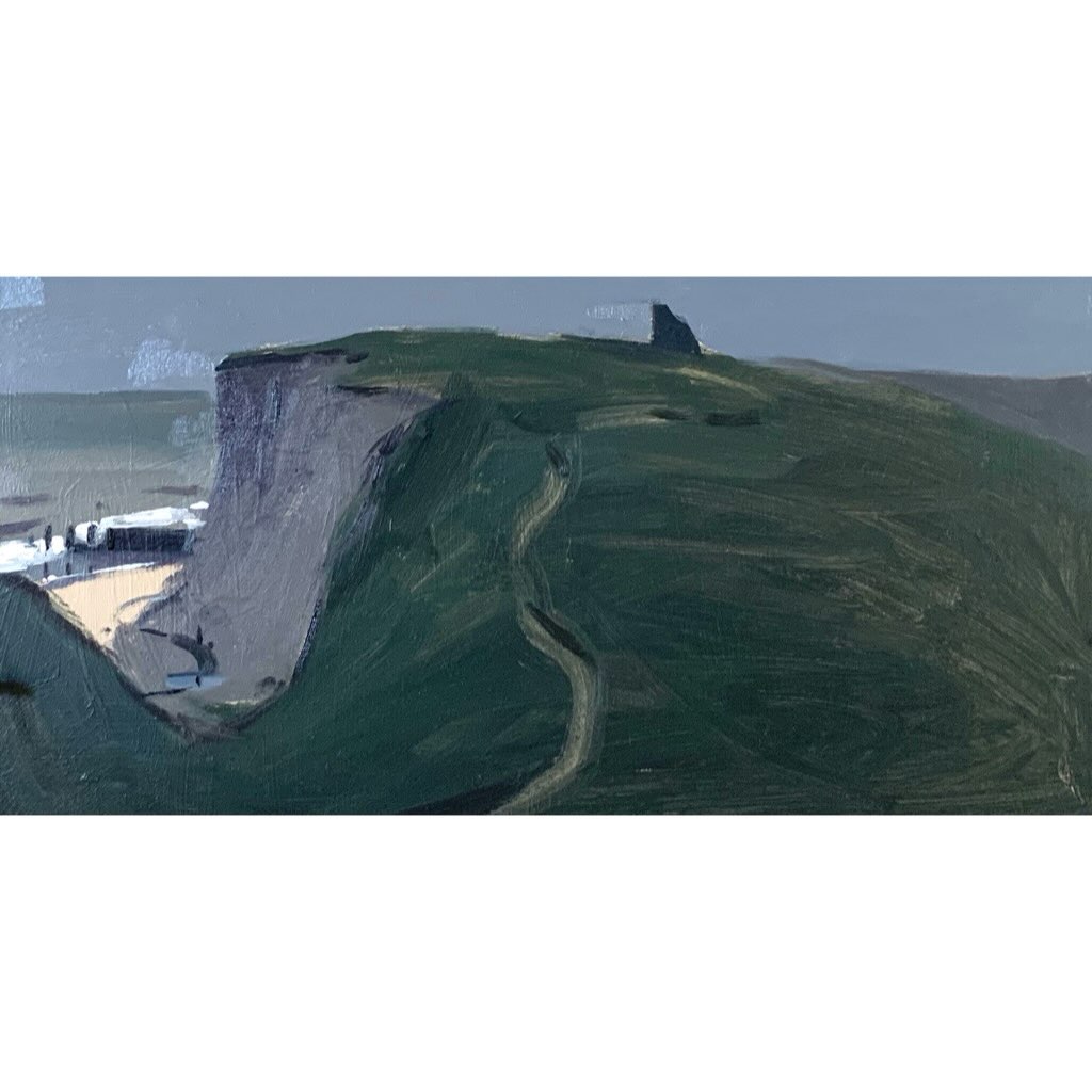 And my second demo for South East Art Society.
Galley Hill, Bexhill.
#galleyhill #bexhill #oilpainting @royalsocietymarine