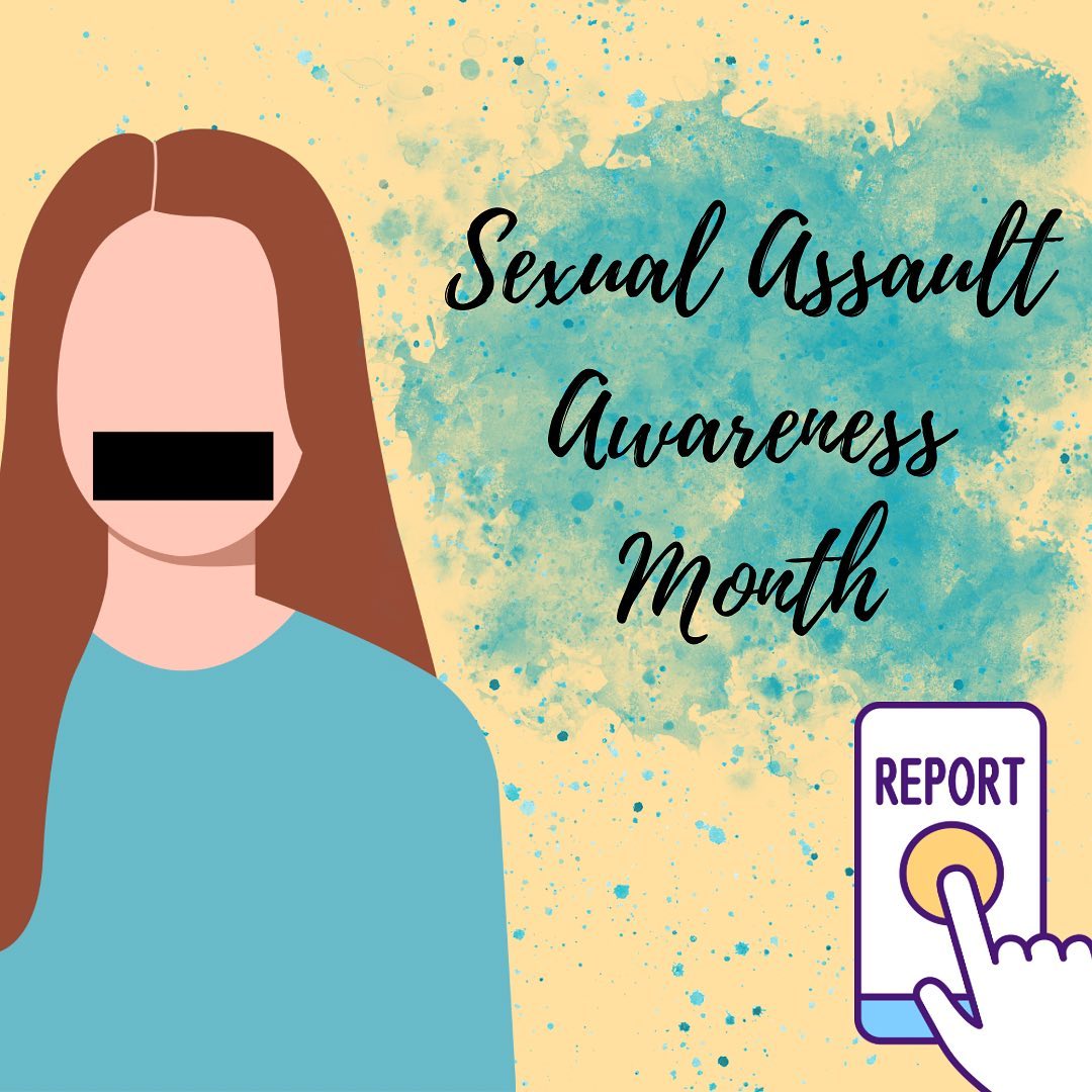 Together against sexual assault. Scroll to learn more about the statistics and how YOU can make a difference.
#SAawareness #breakthesilence
Made by the Social Media Team