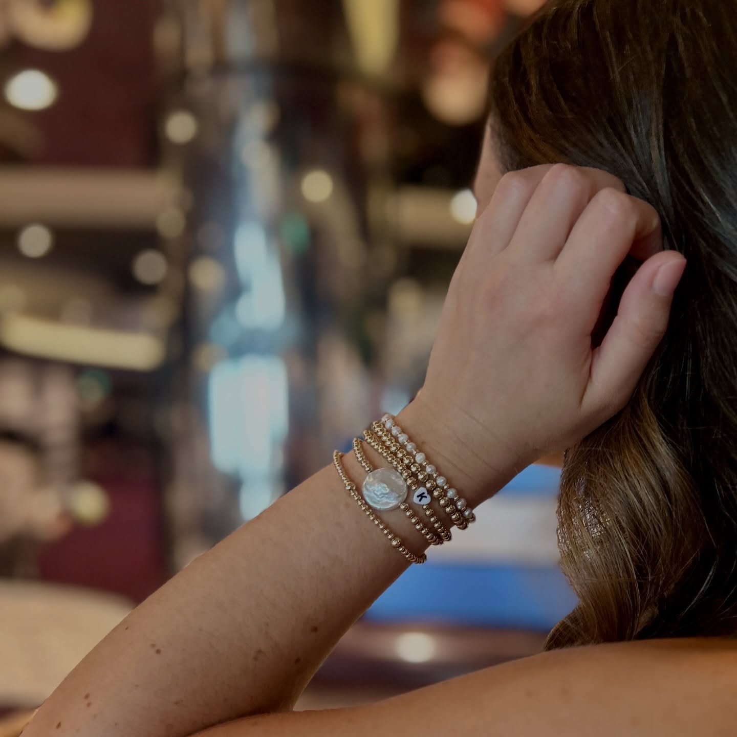 Stack of dreams ☁️✨
Elley in pearl
Jane in 5mm
Initial in gold filled
Coin pearl Anna in 4mm
Poppy in gold filled
Order your personal piece at kayliedawn.com or stock your store with wholesale prices at faire.com/direct/kayliedawn ✨