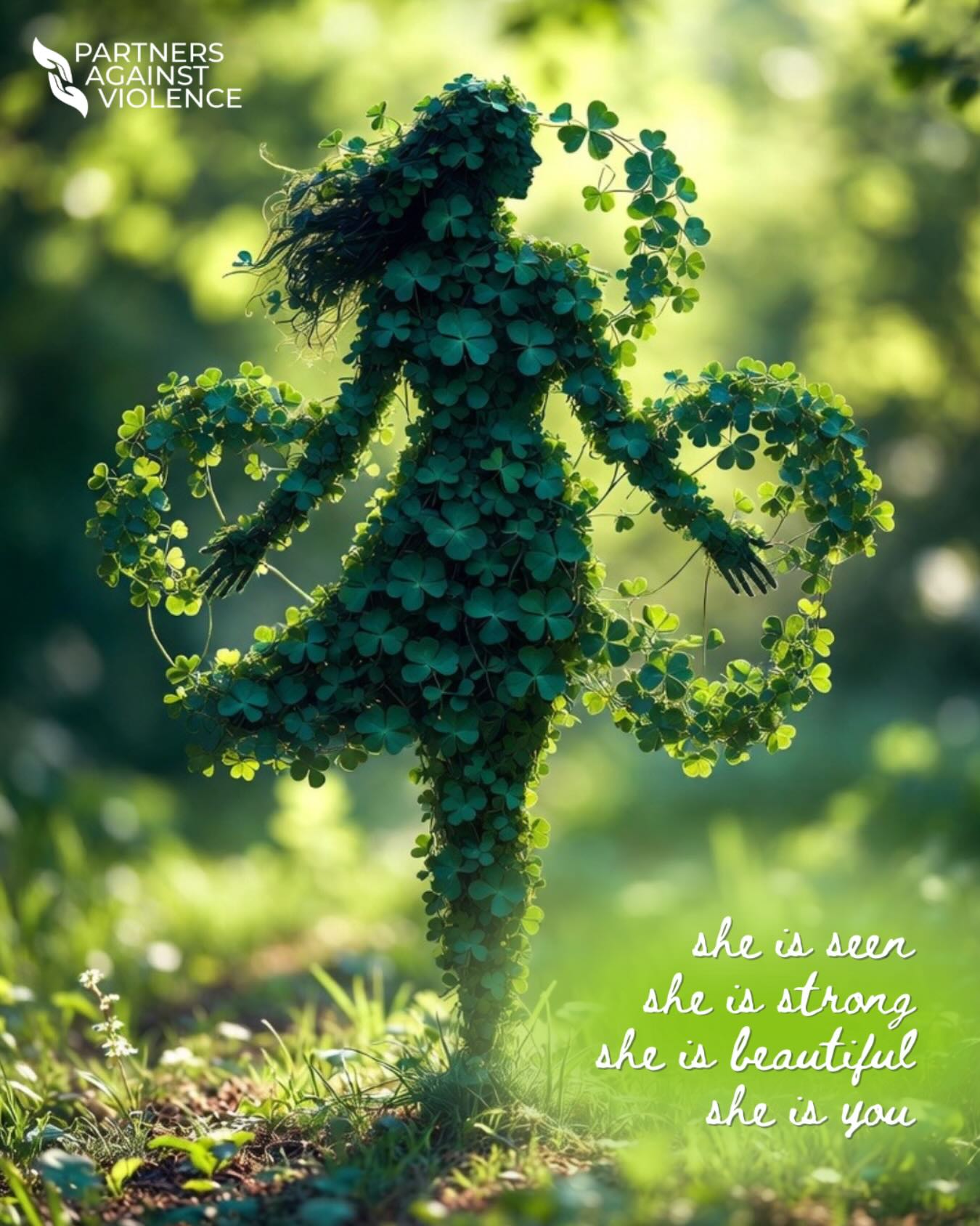 Tradition says that if you wear green today, you become invisible to leprechauns, because if they see you, they pinch you. We say, it doesn’t matter what you wear; You are seen, you are strong, you are beautiful, and no one, folklore or real, gets to touch you without your consent. And that’s how we all have a Happy St. Patrick’s Day. ☘️ #consent #putyourpinchersaway #stpatricksday☘️ #supportsurvivors