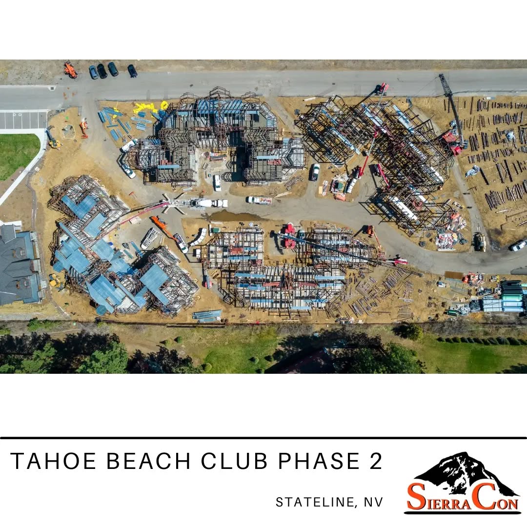 We just love seeing progress pictures of the new @tahoebeachclub residential buildings, don't you? 🤩
.
.
.
#generalcontractor #construction #laketahoe #southlaketahoe #luxuryhomes #lakefronthomes #constructionprogress #tahoebeachclub