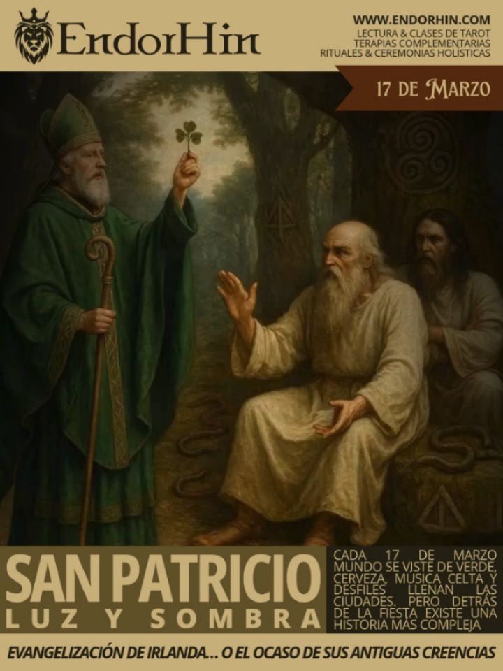 ☘️ El 17 de marzo el mundo se viste de verde.
Hay cerveza, música celta y desfiles en muchas ciudades del planeta.
Pero detrás de la celebración existe una historia mucho más compleja.
San Patricio fue esclavo, misionero y figura clave en la cristianización de Irlanda.
Para algunos es un símbolo de fe.
Para otros, también representa el momento en que antiguas tradiciones celtas comenzaron a desaparecer.
En este carrusel exploramos las dos caras de la historia:
la celebración que conocemos y el contexto cultural que la rodea.
Porque la historia rara vez tiene una sola versión.
Desliza para descubrirla.
☘️
.
.
.
.
.
.
.
#CalendarioPagano #Tarot #Historia #Irlanda #Paganismo