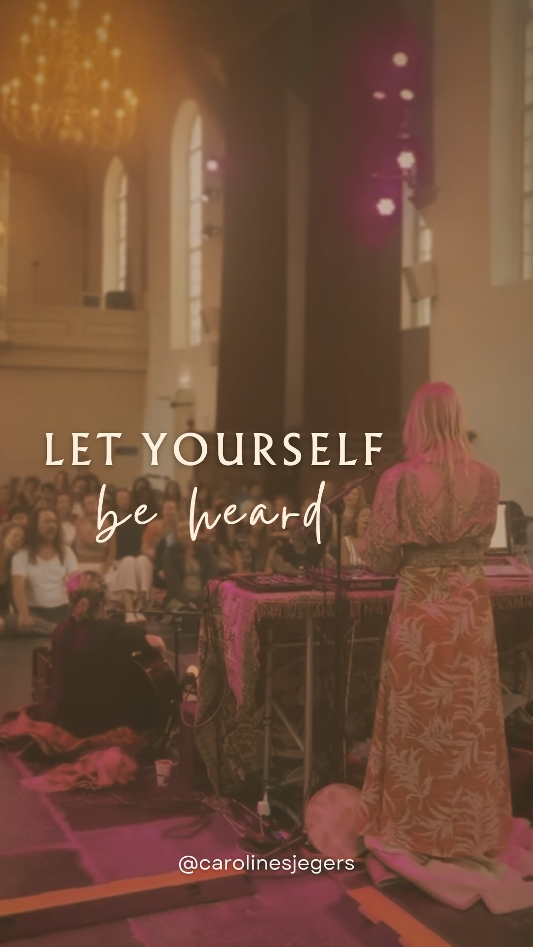 For me, every day is women’s day. A day for mothers. A day for humanity to dream a new world into being - to raise our voices, speak truth, sing our joy and grief, rage together, create, dream, and celebrate life.
When I first started DJing and speaking in front of people, I was terrified. My voice trembling, every part of me wanting to disappear. What once felt like dying slowly revealed itself as remembering of who we truly are.
This spring I will be opening a 5-week online journey for women called The Sound She Carries - a space where we can return to our own unique sound and find freedom in our expression. The world is in deep need of the sacred feminine rising again.
I’m very happy that Susie Ro and Margot Van der Straeten will be joining as guest voices in this journey. And one more special guest will be announced soon.
The first 12 women who join will receive a special early rate.
If you feel curious, simply reply VOICE and I will send you the first details.
You are welcome exactly as you are.
“Thanks so much dear Caroline… always following your beautiful, strong, inspiring words that make me feel safe and connected.” 🙏
#womenwhogather #voiceandexpression #consciousdance #thesoundshecarries
Guests: @susieromusic @margotdebroglie
——
Video material by the amazing @bodilanais
Check out: Moonfool events at Buiksloterkerk, Amsterdam @maankaravaan_ 🙌🏼
Voice, concept & guitar by @lianpriemus
Hang by @joshuasamson