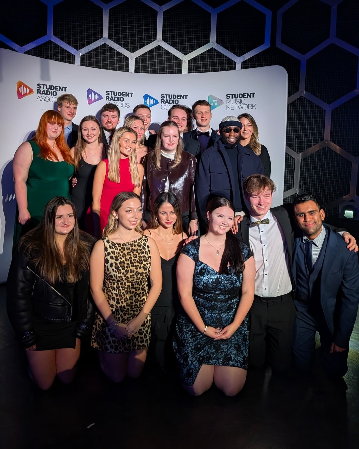 Last night, the Nerve committee headed to the O2 Arena for the @studentradioassociation Awards which was a celebration of last year’s committee’s dedication, well-deserved nominations, and incredible wins 🏆🌟
So grateful to have shared such an amazing experience with the Nerve Radio team 💙
