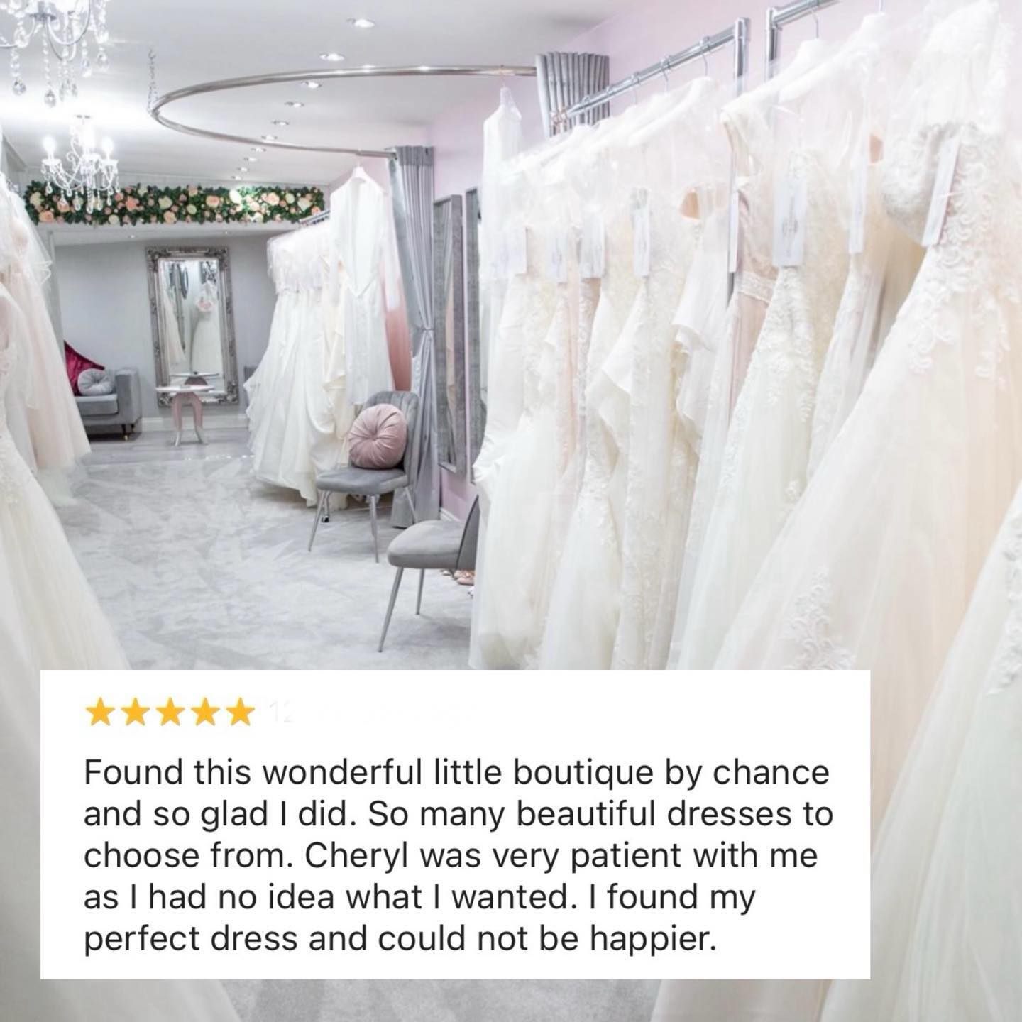 ⭐️⭐️⭐️⭐️⭐️
Please take a look at all of our reviews if you are still deciding where to book. We love being a part of a bride to be’s journey and would love to help you on yours! 🤍
#fivestarreview #bridalshop #wedding #yateley #bride2026