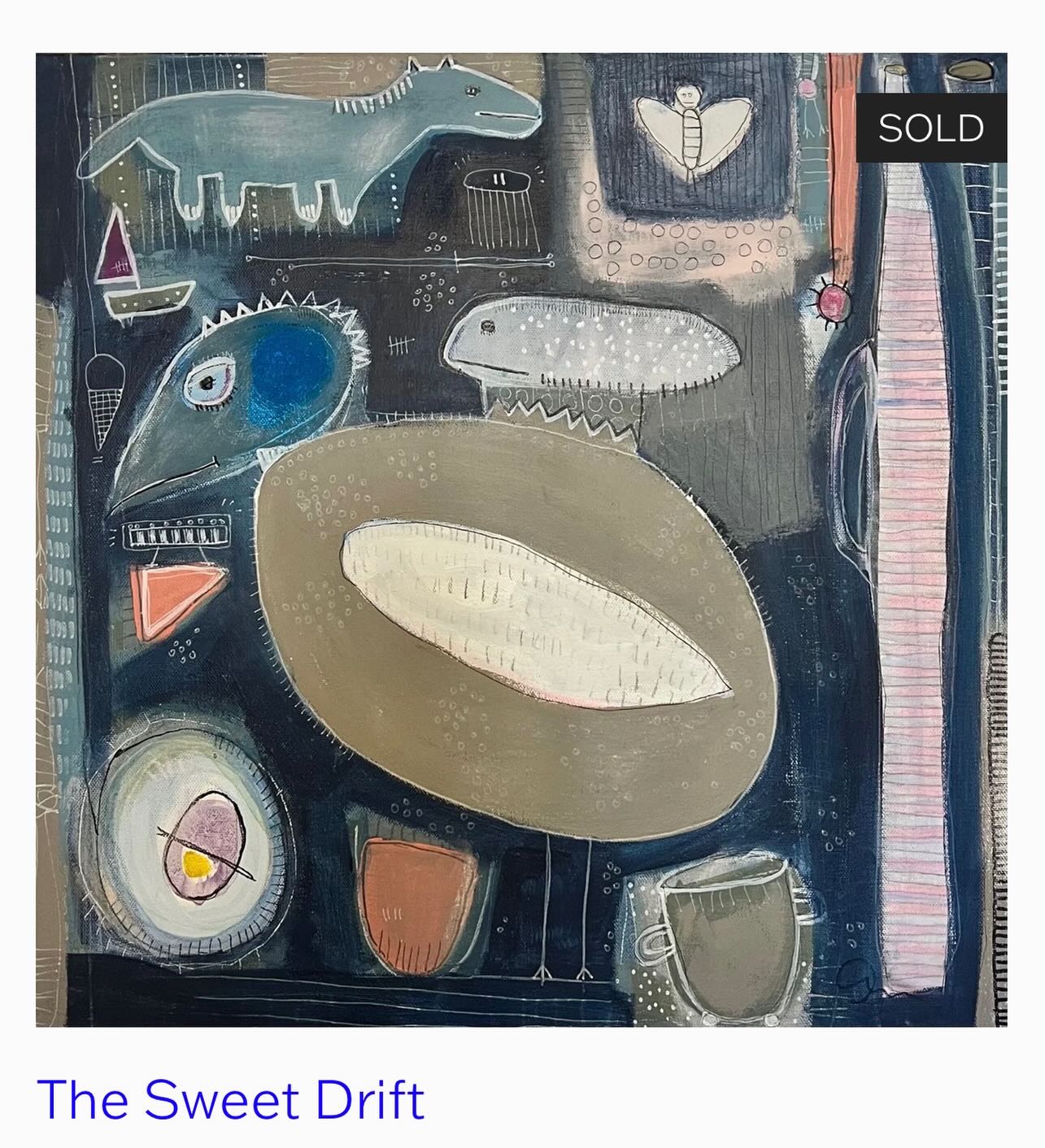 Another painting found its way to a new home—SOLD. The thought of it being cherished and loved by an artist I deeply respect makes this sale truly special. It’s heartwarming to know it will be a part of their life in her family home.