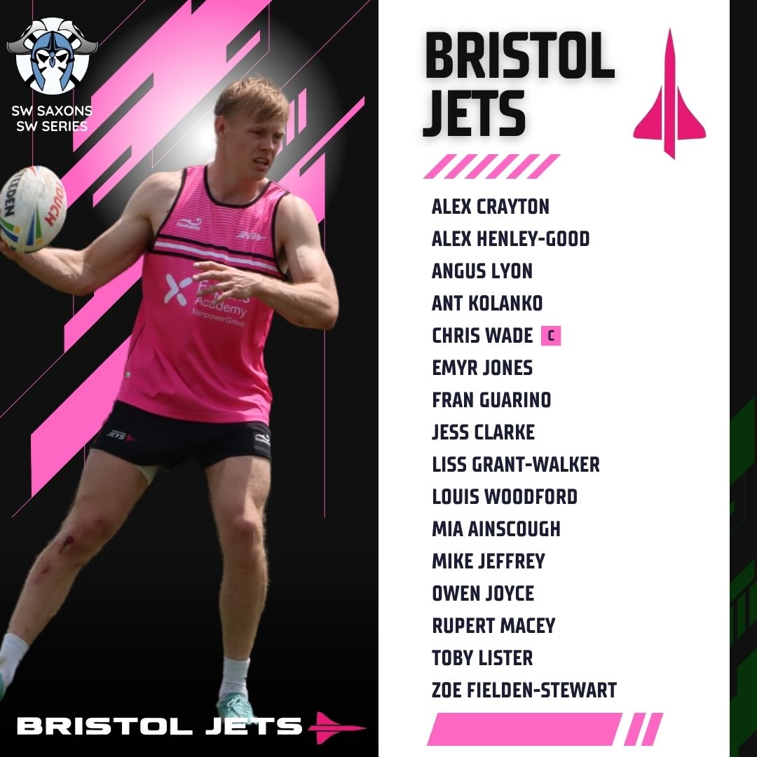 Introducing your Jets and Choppers taking on the final South West Series of the season on home soil 🫡
#JetPack ✈️