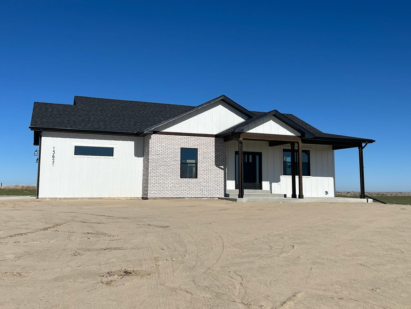 That feeling when the original rendering is coming to life 🤩
#customhome #customhomes #customhomebuilder #farmhouse