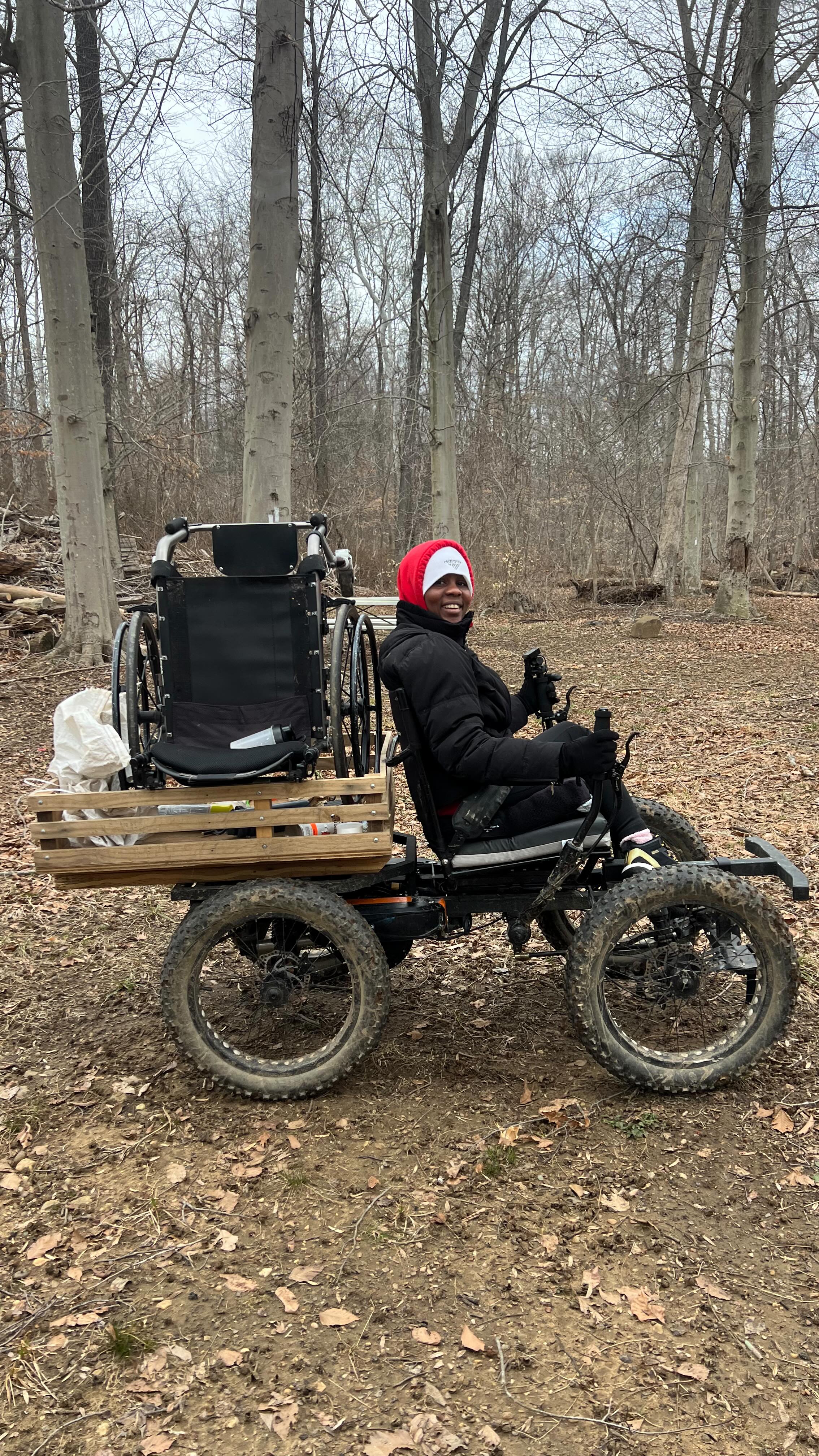 We gave the trails some love and refreshed the blazes for Come Roll with Us. Join us March 28th from 3-6PM for our first ride of the year. Link in bio to register.
#disabledadventures #adaptive #overcomingchallanges #disabled #physicaldisabilities