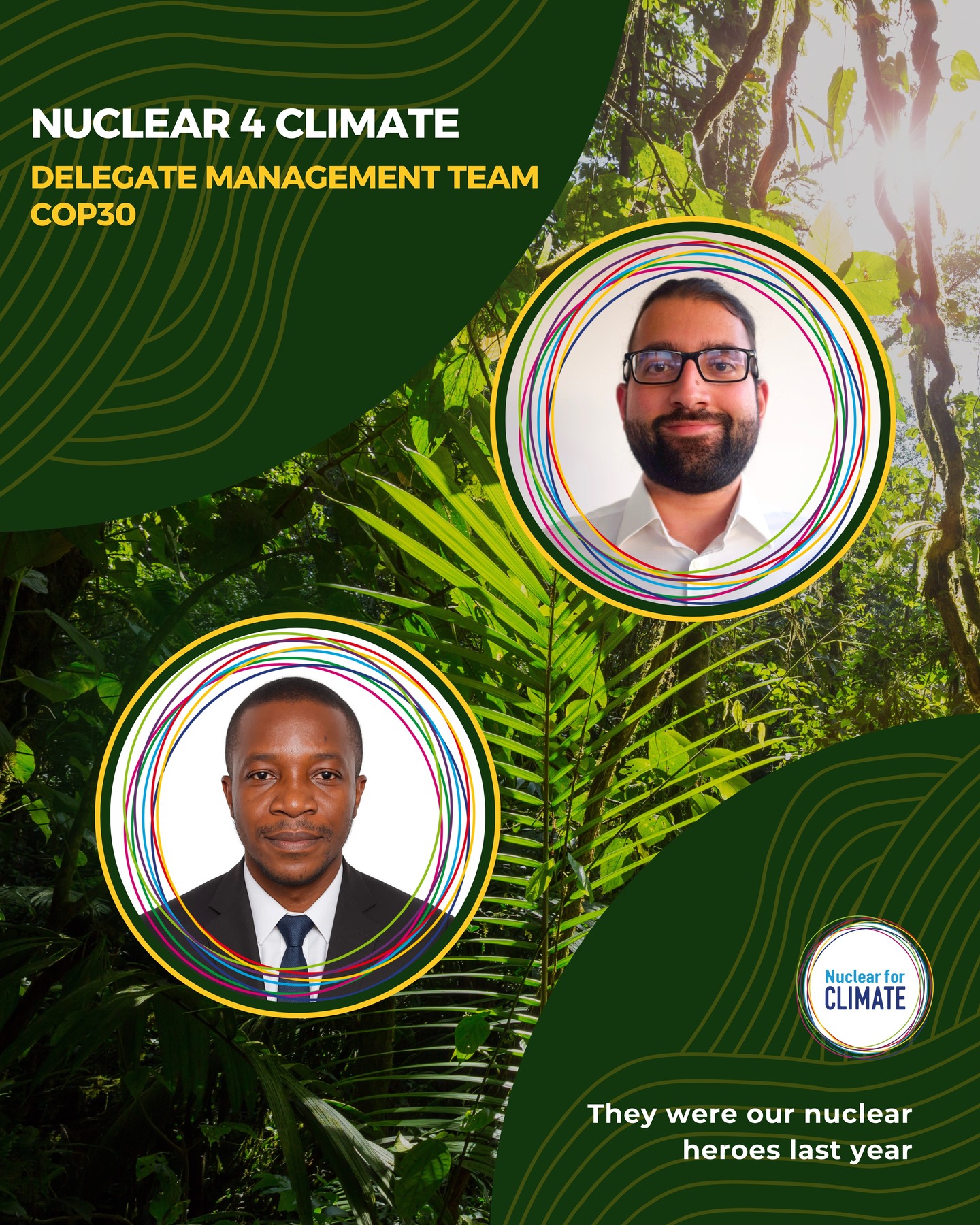 👥 Preparation isn’t always visible, but it’s what makes confident representation possible. Last year’s Delegate Management Team did that work all year long.
As Miguel Sousa, Delegate Management Lead, explains:
💬 “The objective is to make sure delegates are fully prepared and aware of what awaits them at the COP, and what they have to do beforehand and during the event. That means sharing COP information such as how it works, the code of conduct, logistics, and what can or cannot be done, but also N4C information, including our values, what we advocate for, and ensuring everyone is comfortable with the nuclear facts and its environmental benefits. Trainings such as communication simulations and FAQs are part of that preparation, with a clear principle: always fact-based, never a sales pitch.”
👏 Thank you to last year team :
Miguel Sousa (Lead)
Adegboyega lawal, PhD (Support) 💛
🌱 This chapter closes, but the momentum carries on.
✨ Stay tuned: the next Event & Activity Team is coming VERY soon. 👥
#NuclearForClimate #ClimateAction #Volunteering #TeamN4C #ScienceBasedCommunication #COP30 #COP31