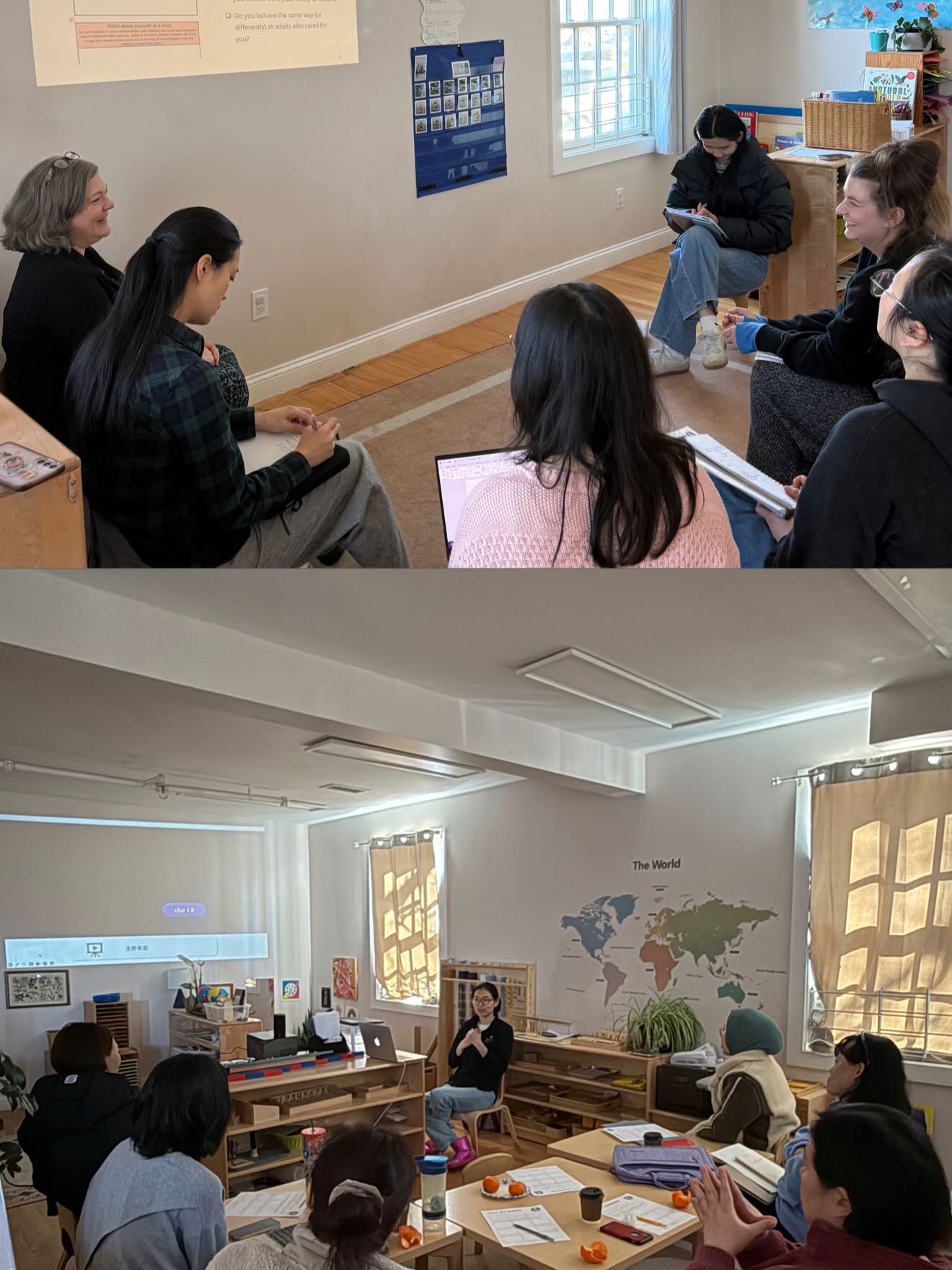 Professional Development Day at Sunrise! 🌟
We welcomed a guest speaker to share the Pyramid Model with our staff and spent the afternoon learning from our lead teachers through knowledge sharing. A great day of collaboration, growth, and inspiration as we continue to support our children and community. 📚✨
#sunrisemontessorinatick #montessori #professionaldevelopment #teacher #knowledgesharing