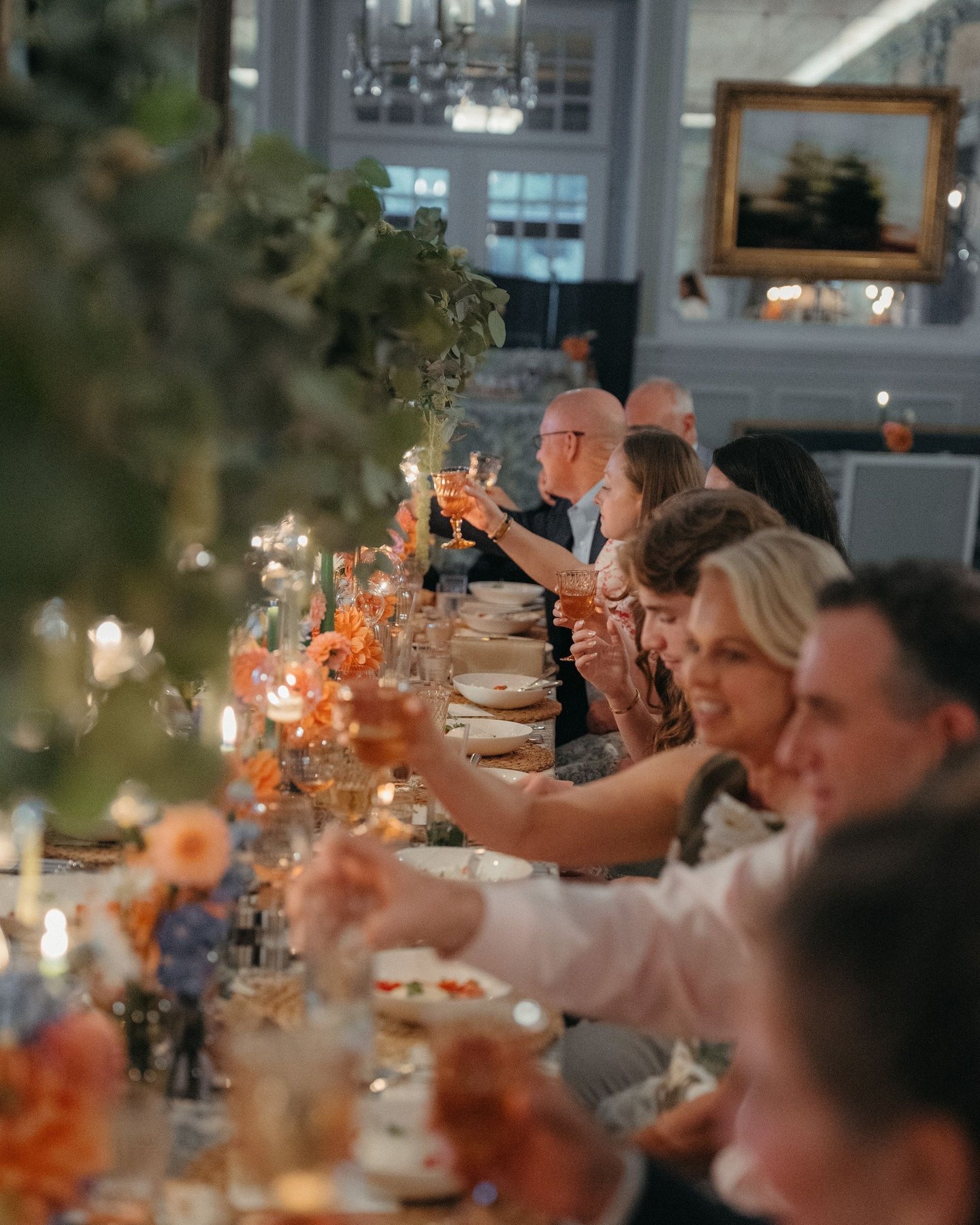 The warmth of a shared table, the softness of candlelight, the beauty of everyone being fully present. For us, this is what a celebration is truly about: creating a setting where connection feels effortless and every guest feels part of something meaningful.
PLANNING, PRODUCTION & FLORAL DESIGN: @gaeadesignevents
WEDDING VENUE: @st_charles_hall
PHOTOGRAPHY & VIDEOGRAPHY: @paramonova_movies
HAIR & MAKE-UP: @julia__dittrich
CATERING: @gamma_catering
CAKE: @pandemiel.ch
RENTALS: @options_ch
STATIONERY: @tennhensdesign
CUSTOM TABLECLOTHS: @prints_by_fi
STRINGS: @musaico_DJ: @deindj.ch
BEHIND THE SCENES VIDEO: @switzerland_dronefilming
#GAEADesign #WeddingDinner #EventAtmosphere #LuxuryCelebration #WeddingInspiration