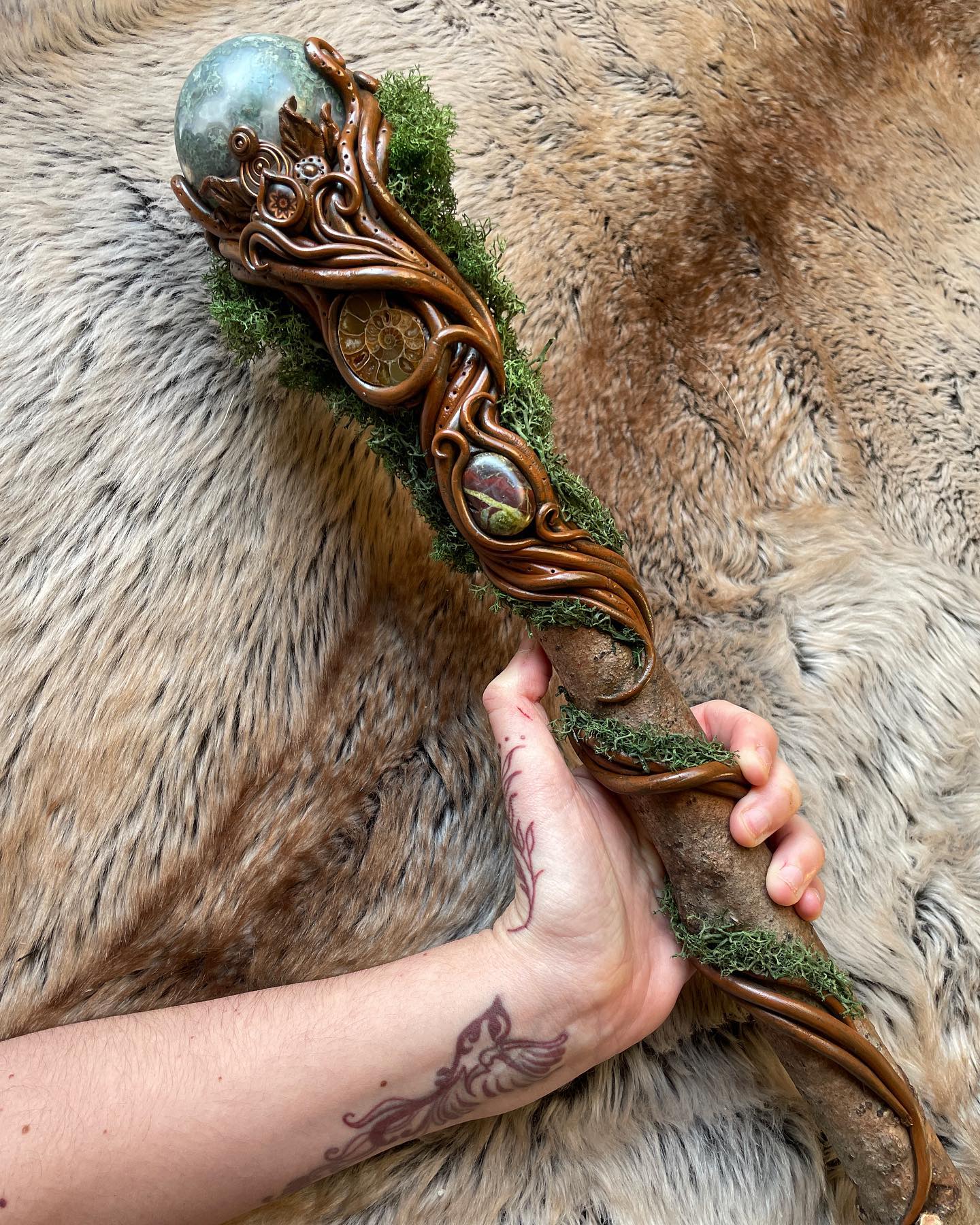 Druid Staffs just landed in my Etsy shop! (Link in bio) ❤️🌿🙌
.
.
.
#witches #pagan #wiccan #druid #pagansofinstagram #witchythings #witchyvibes #instawitch #witchlife #druidstaffs #druidstaff #druids #witch #witchaesthetic #witchvibes #witchcraft
#witchshop #druidgifts #paganalter #paganlife #paganwitch #druidry #druidlife #druidcraft #druids #wicca #staffs #wiccalife #talkingsticks #druidsofınstagram