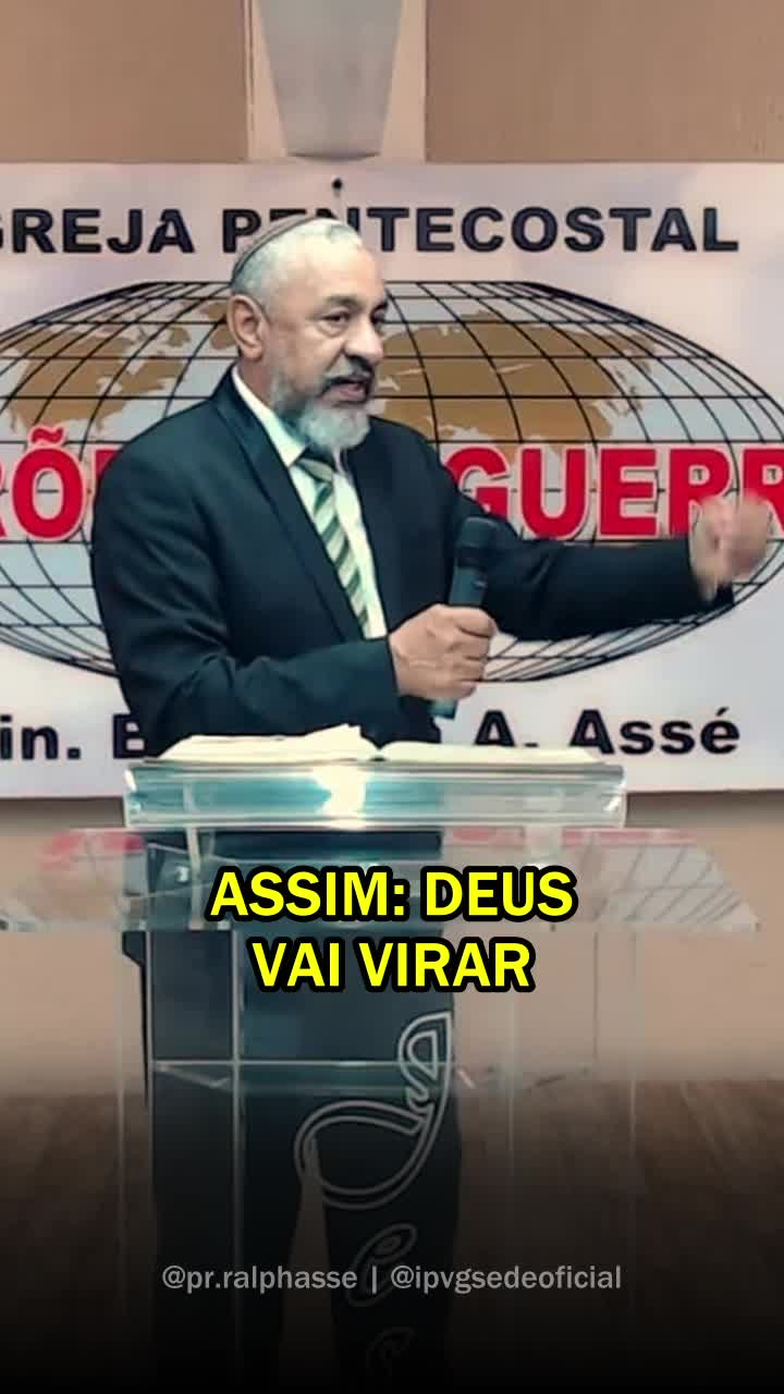Viva o Senhor!
Assista mensagem completa no YouTube.
Link na Bio (@ipvgsedeoficial )
👉 Mensagem Pastor Ralph Assé (@pr.ralphasse)
📌 Culto dos Vencedores | Quarta-feira
08.10.2025
#ipvgoficial #ipvgsedeoficial #eusouvarõesdeguerra