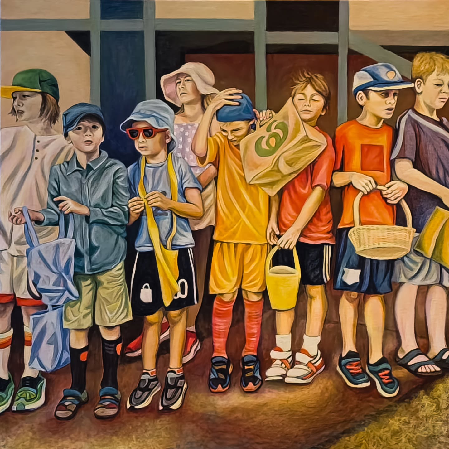 I was very happy to learn that BEFORE THE HUNT was awarded second place in the Hope and Sons Art Awards 2026.
Congratulations to all the other winners! My sincere thanks go the Otago Art Society, finalist selectors and prize judges, and to Hope and Sons for the recognition and their generous prize.
I hope you have a chance to visit the exhibition if local or traveling through Dunedin - it's sure to be a great show. It's on in the Railway Station Gallery from today until April 11th.
BEFORE THE HUNT is oil on canvas, 60cm x 60cm, 2026. Available.
#artaward
#figurativeart
#contemporaryrealism
#expressivetealism
#artbuyer