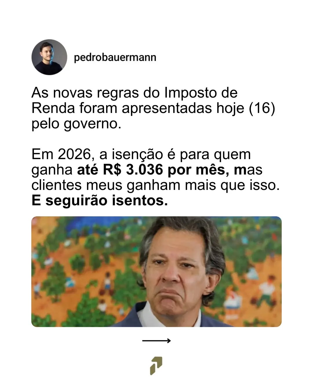 Imposto de Renda pode deixar de destruir seu patrimônio
Mais dinheiro para você = menos dinheiro para o governo
Me segue aqui!