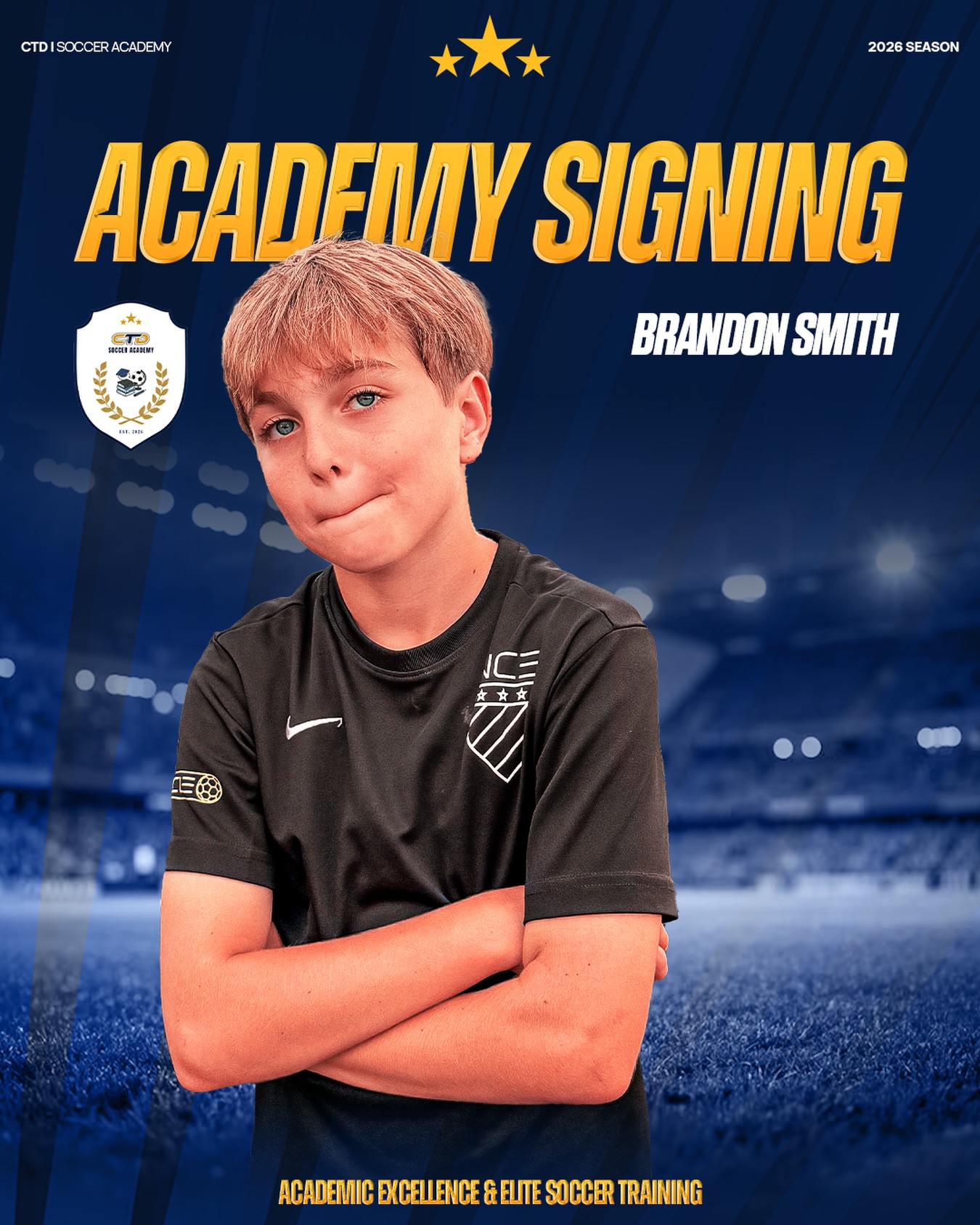 Some players you evaluate… and you just know.
From the first session, his level stood out — the technical quality, awareness, and composure you expect from an ECNL-level player. Every action had purpose, every decision showed maturity beyond his age.
But what impressed us just as much was who he is off the field — humble, coachable, and driven to improve.
A top player, and an even better person. Excited to help guide what is a very high ceiling.
The work starts now. 📈