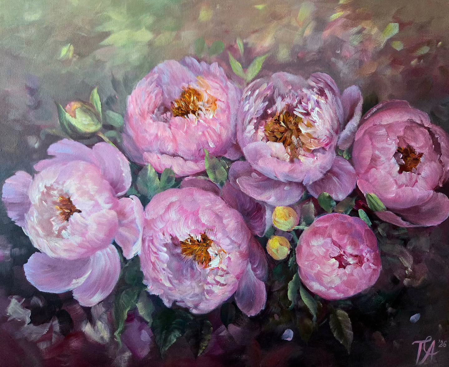Нова. Налична!
.
.
#peonies #painting