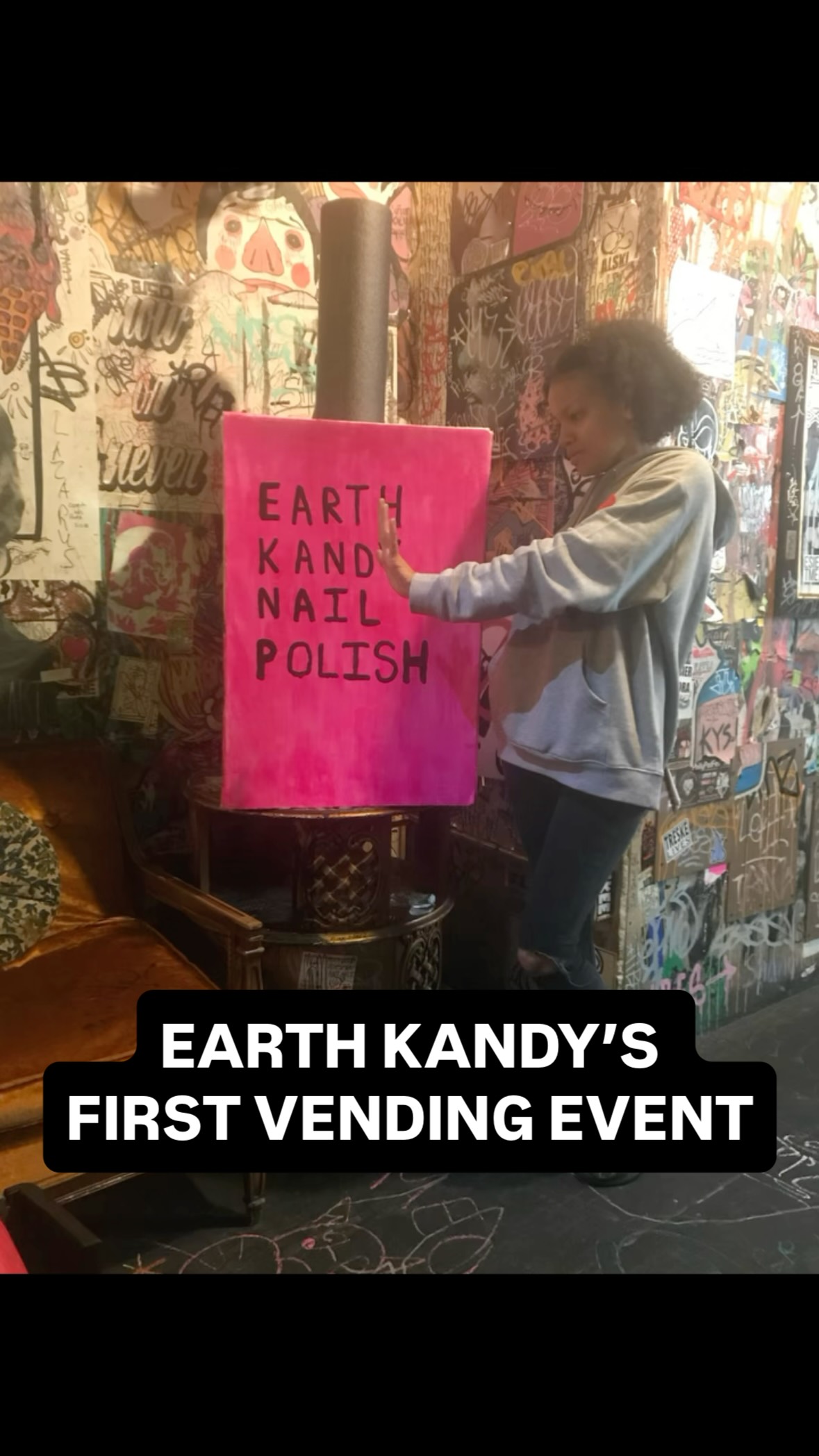 I started Earth Kandy with no real plan, just a passion for health concious nail polish. As you see every single thing we had was handmade down to the nail files haha! I admire me so much back then because I didn’t think too much I just moved. It’s a blessing to still be around after all of this time even though I did quit behind the scenes a time or 10 🫣. But I am in it for the long game now. There’s no way I could just stop and live with what ifs. #businessaniversary #nailpolish #cleanbeauty #vegannailpolish #phillytok